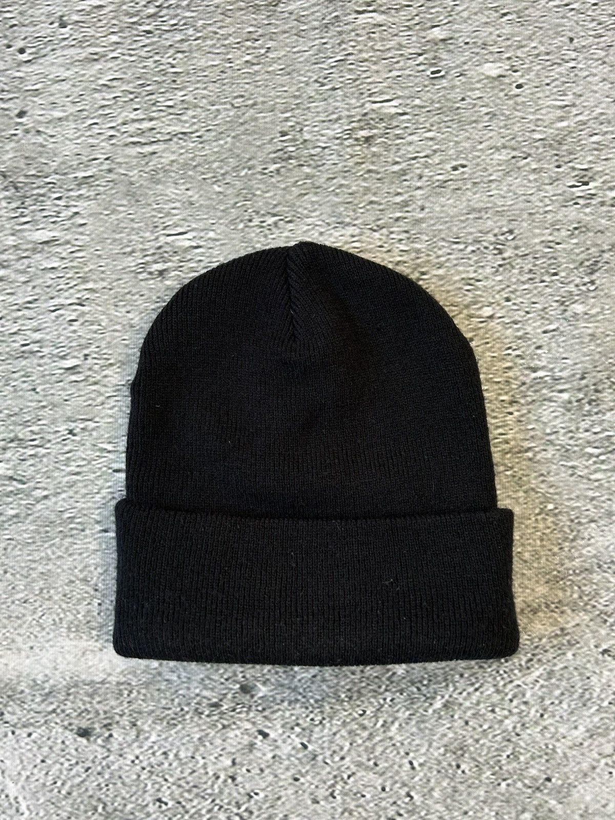 Nike × Vintage Nike beanie vintage black hat small logo 90s Size ONE SIZE - 2 Thumbnail