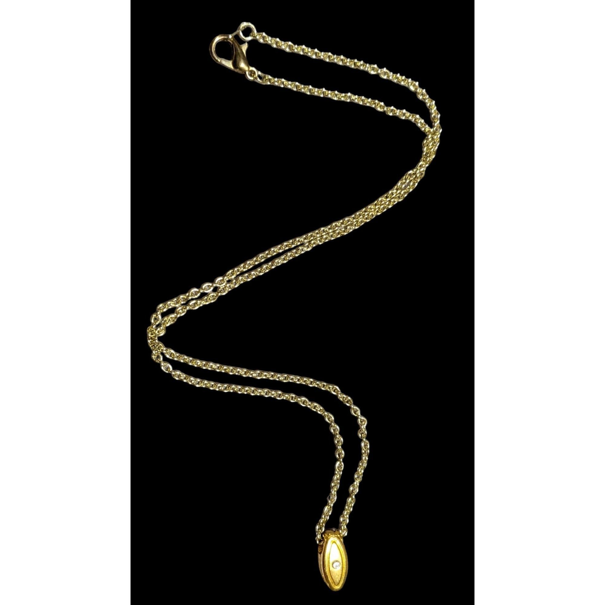 Other Minimalist Gold Pendant Necklace Size ONE SIZE - 1 Thumbnail