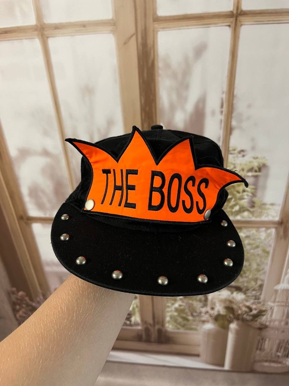 Hysteric Glamour The Boss Humor vintage distressed cap Size ONE SIZE - 3 Thumbnail