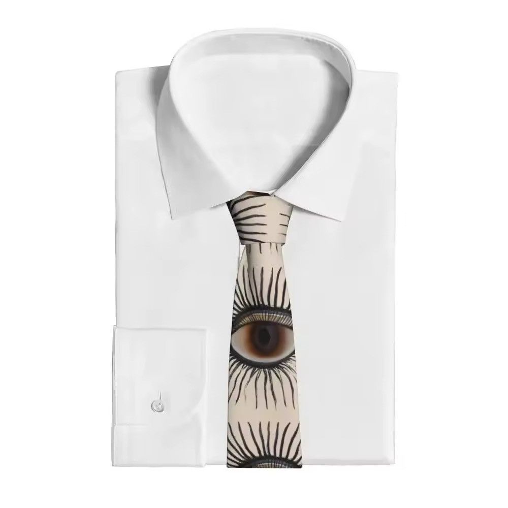 Other Eye Retro Casual Collar Neck Ties Size ONE SIZE - 3 Thumbnail
