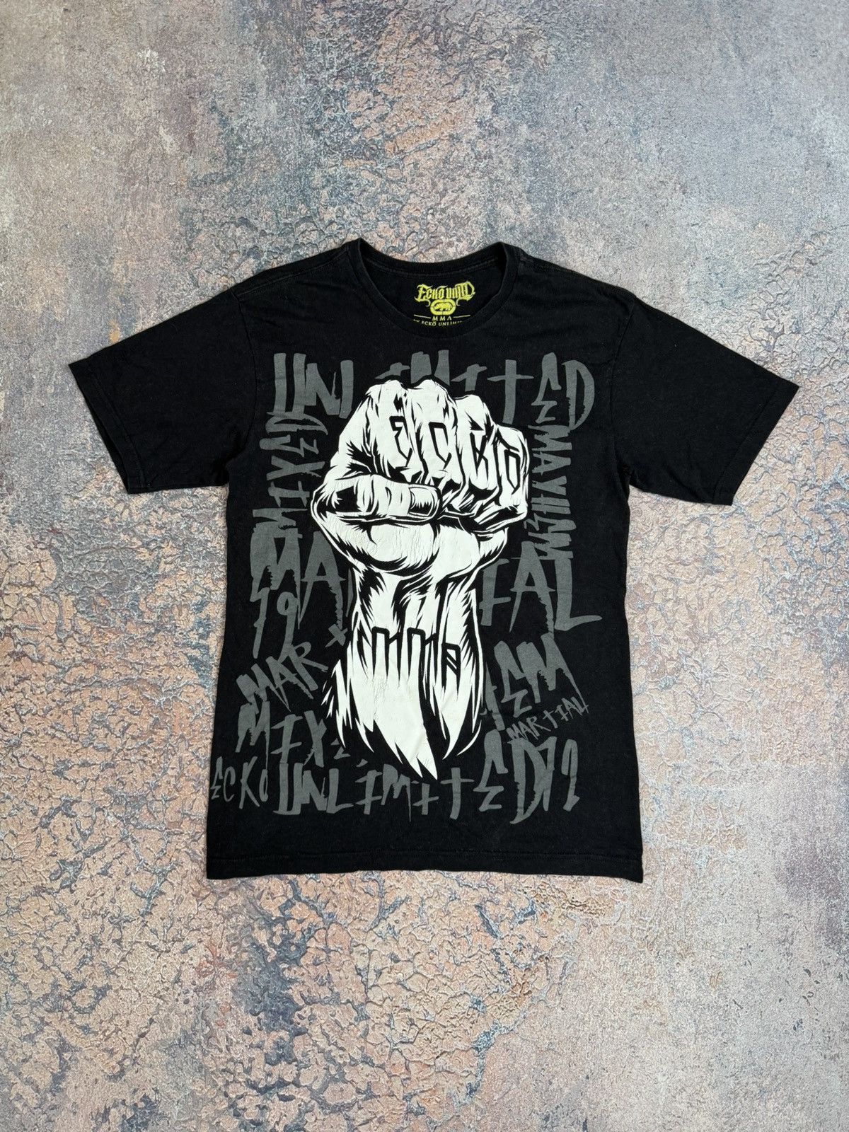 Ecko Unltd. Crazy Vintage Y2K Ecko T Shirt Baggy Grunge JNCO Lil Yachty Size US S / EU 44-46 / 1 - 1 Thumbnail