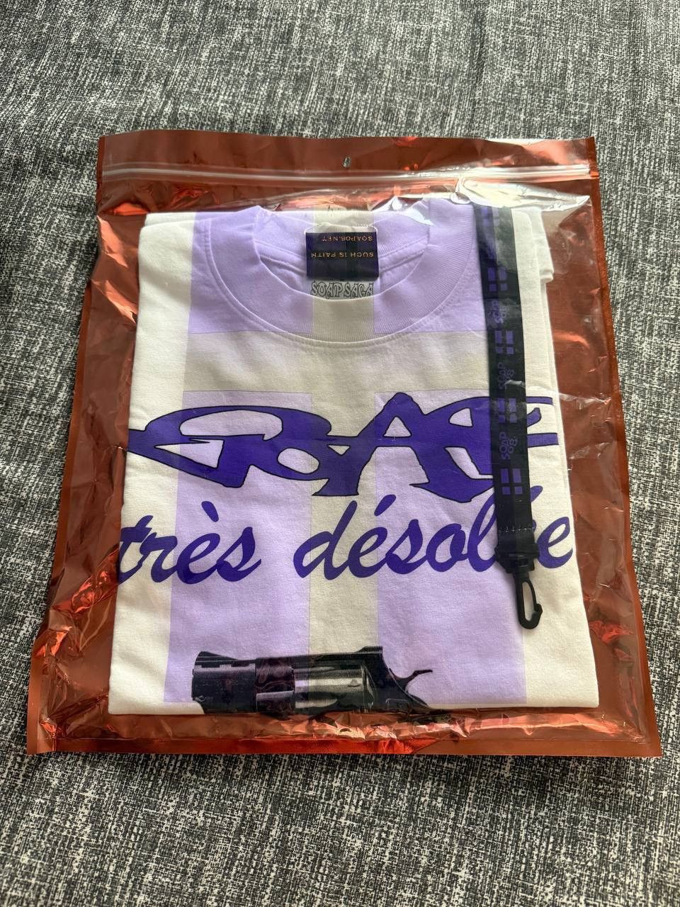 Drain Gang SOAP08 Gun t-shirt by Drain Gang Size US L / EU 52-54 / 3 - 4 Thumbnail