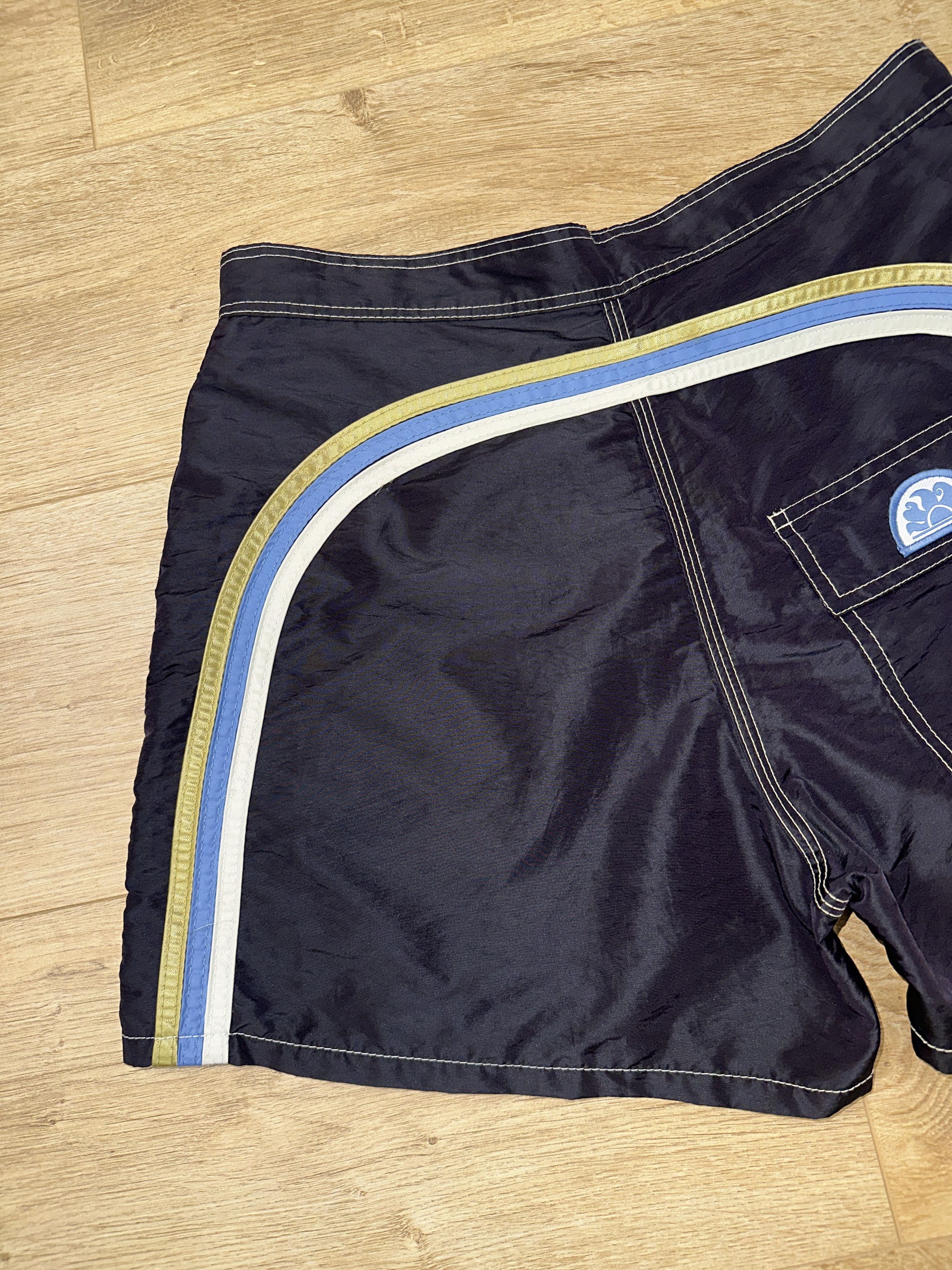 Sundek Sundek 32 Swim Shorts Black Rainbow Arc Surf Trunks Size 32 Size US 32 / EU 48 - 7 Thumbnail