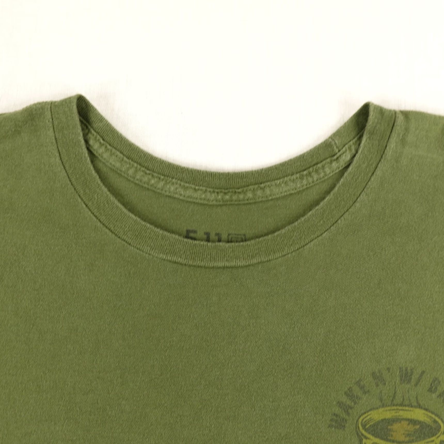 Vintage VINTAGE 5.11 Tactical Shirt Mens L Green Skull Graphic Short Sleeve Crew Neck Army Military Outdoor T-Shirt Mens Large Green Skull 90s/2000s Size US L / EU 52-54 / 3 - 2 Thumbnail