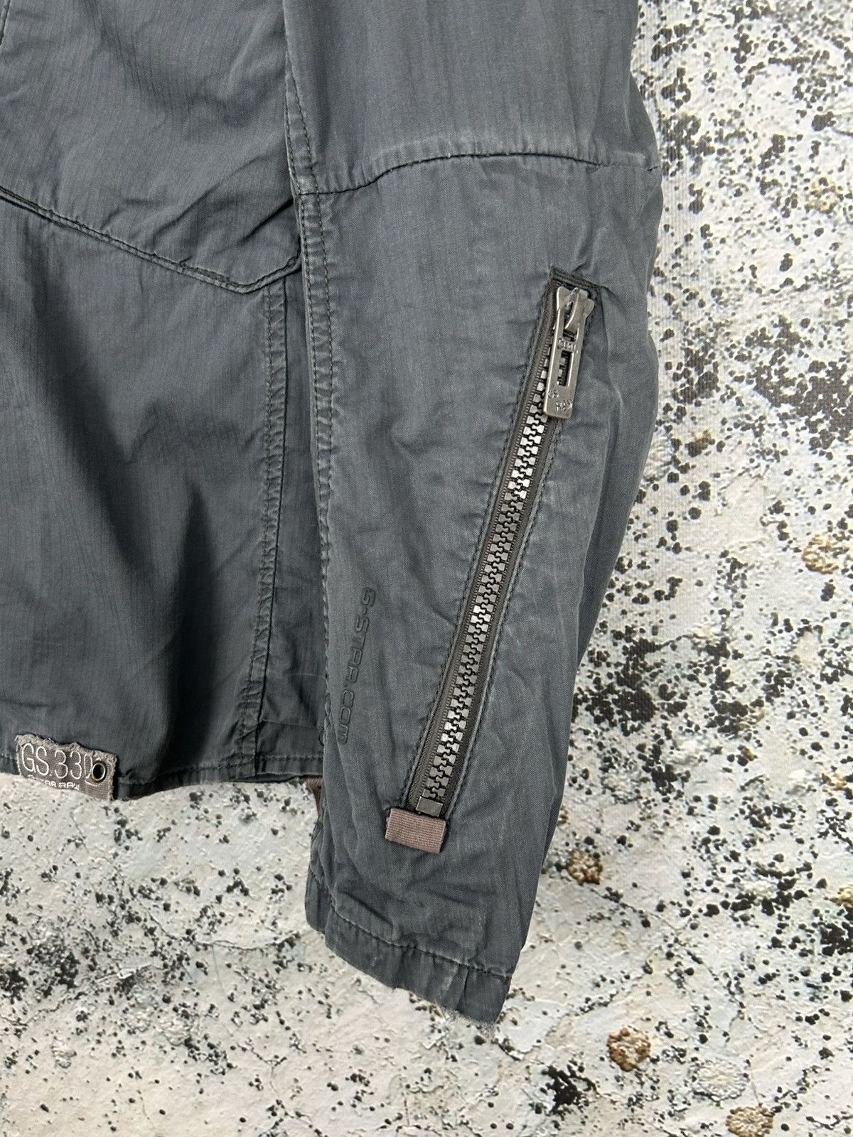 G-Star G-Star Jacket Avant Garde Y2K 00s Grunge Rock Punk Skate Size US XL / EU 56 / 4 - 4 Thumbnail