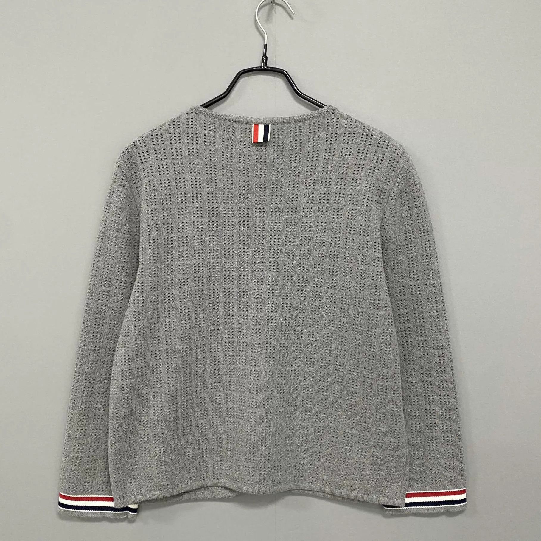 Thom Browne Thom Browne Mesh Knit Cardigan 38 99 New Size XS / US 0-2 / IT 36-38 - 3 Thumbnail