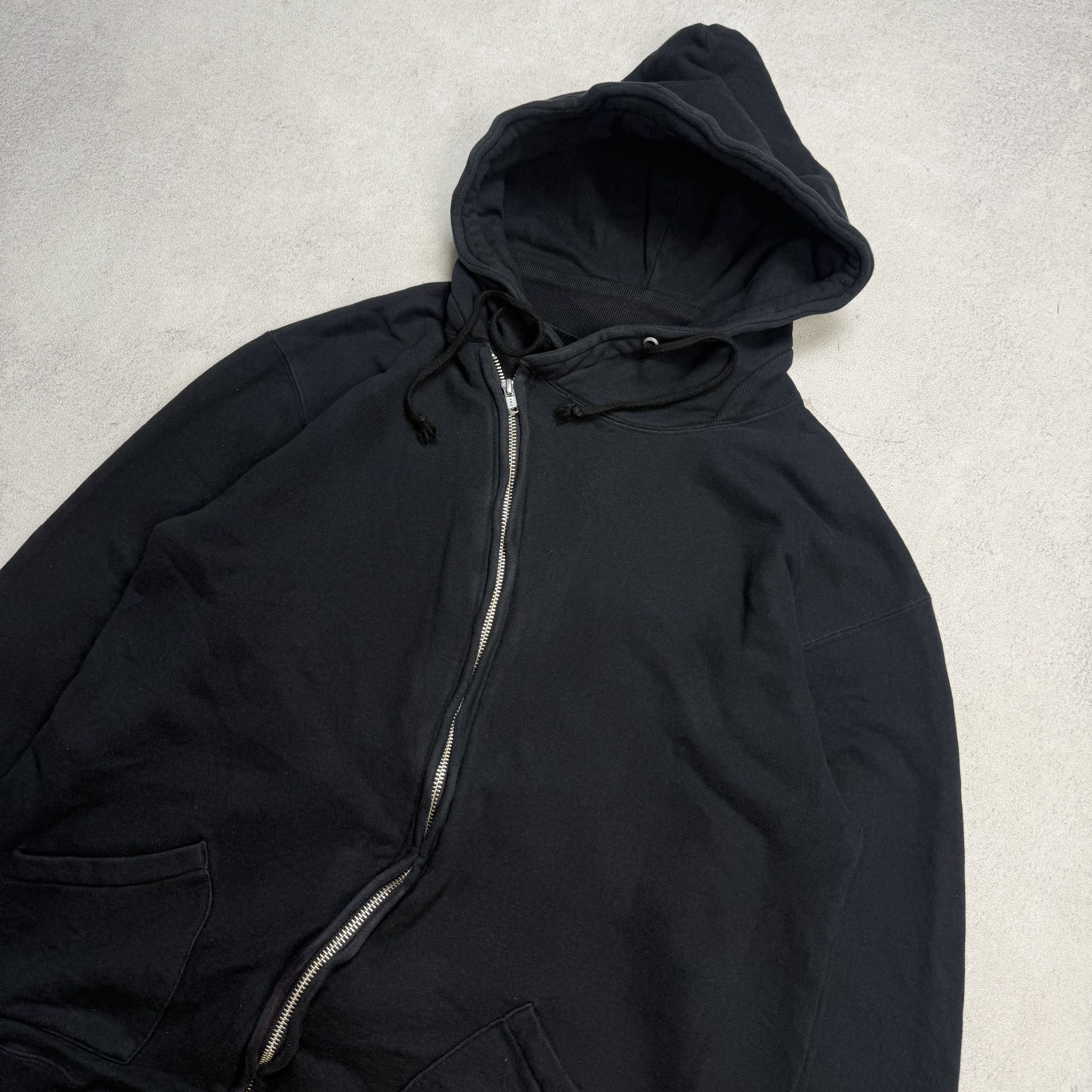 Beams Japan Beams Japan Assymetric Zip Up Hoodie Size US M / EU 48-50 / 2 - 4 Thumbnail