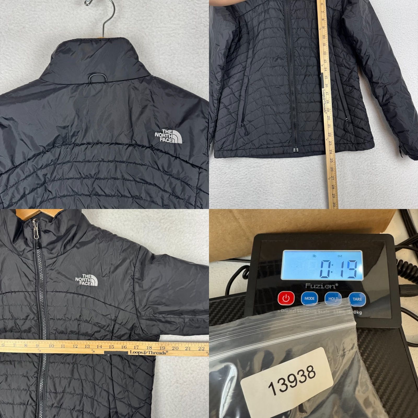 The North Face The North Face Womens Jacket Puffer Quilted Insulated Black Medium M Nylon Zip Casual Winter Fall Mens Girls Size M / US 6-8 / IT 42-44 - 8 Thumbnail