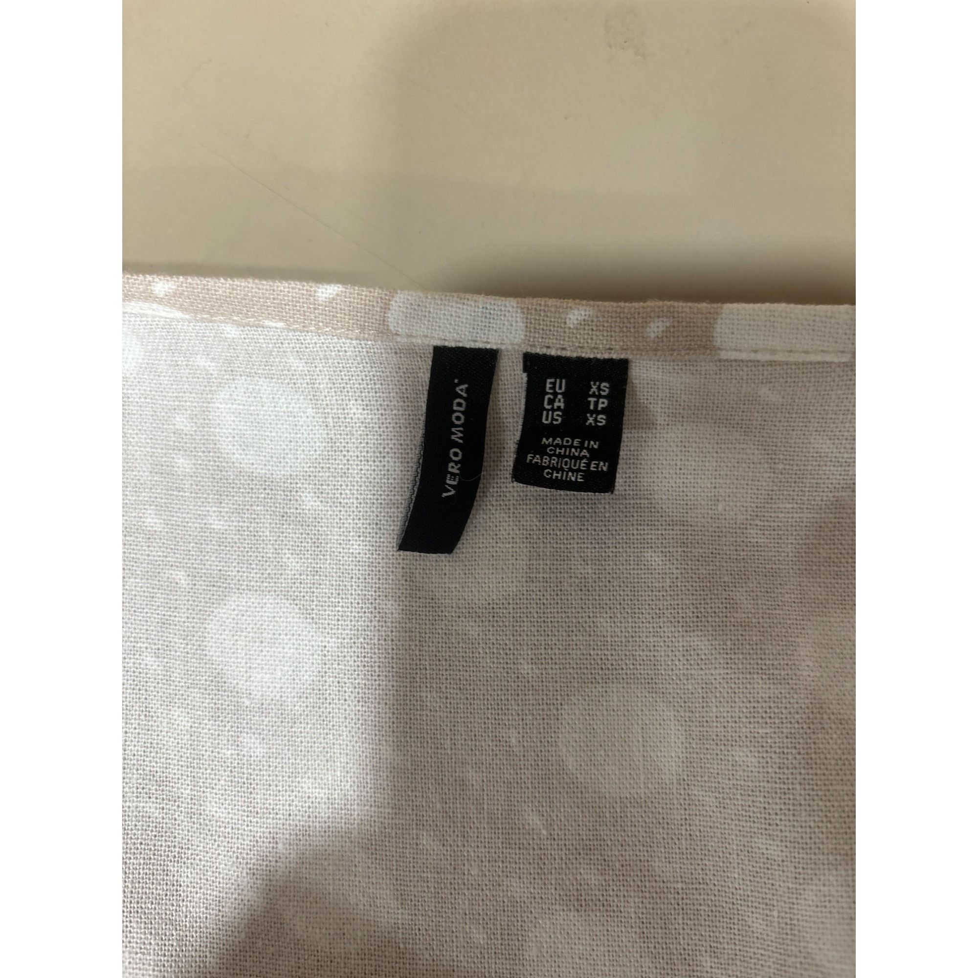 Other Vero Moda Women's Jesmilo Short Sleeve Crop Top In Silver Li Size XS / US 0-2 / IT 36-38 - 7 Thumbnail