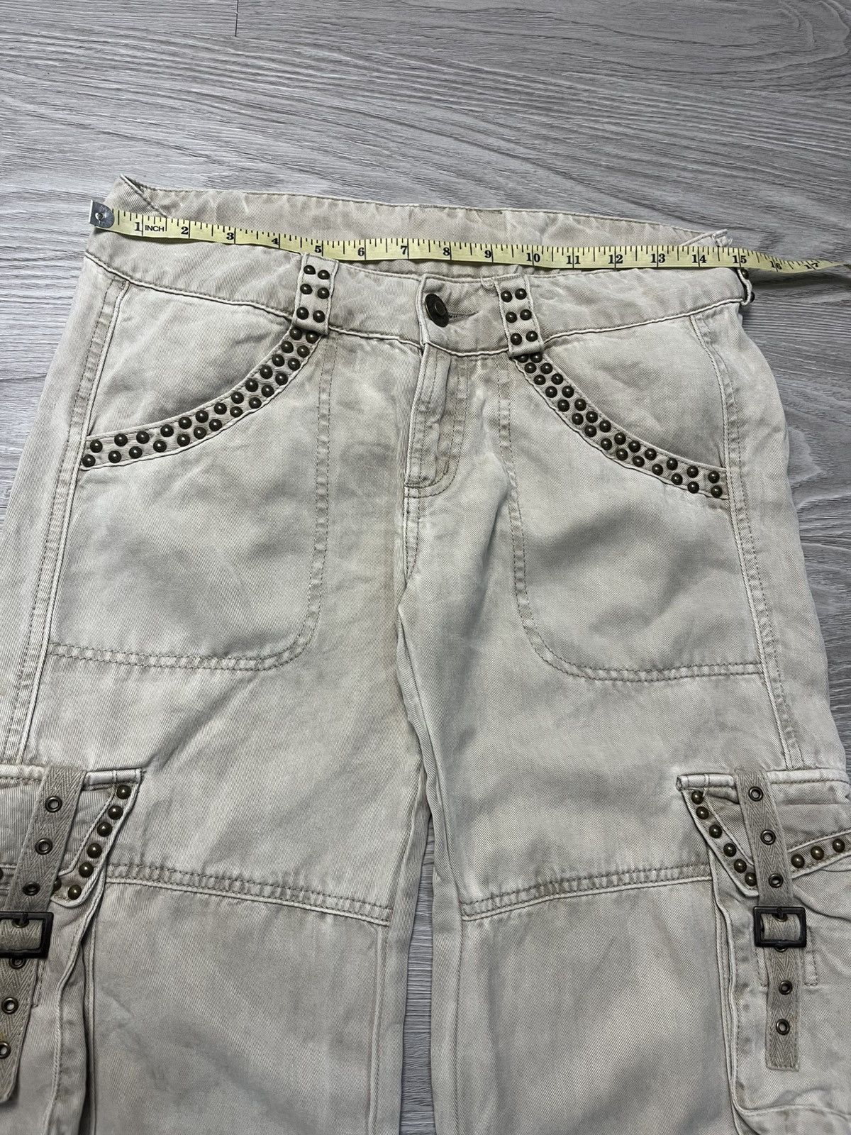 Japanese Brand Cook 90s Ifsixwasnine Lgb Style Bondage Cargo Pants Size US 30 / EU 46 - 10 Thumbnail
