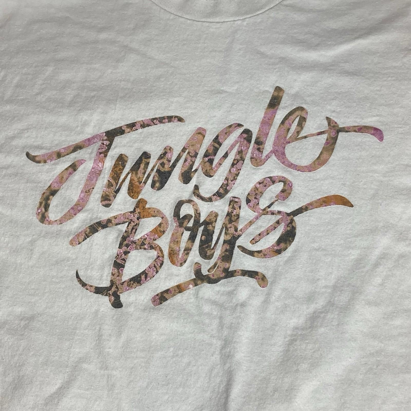 Other Men’s Size XL Jungle Boys White T-Shirt Pink Floral Logo Size US XL / EU 56 / 4 - 2 Thumbnail