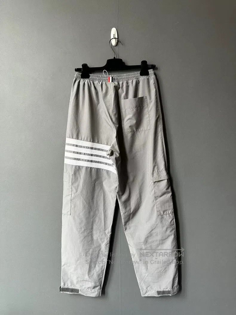 Thom Browne Thom Browne Gray nylon pants Size US 38 / EU 54 - 2 Thumbnail