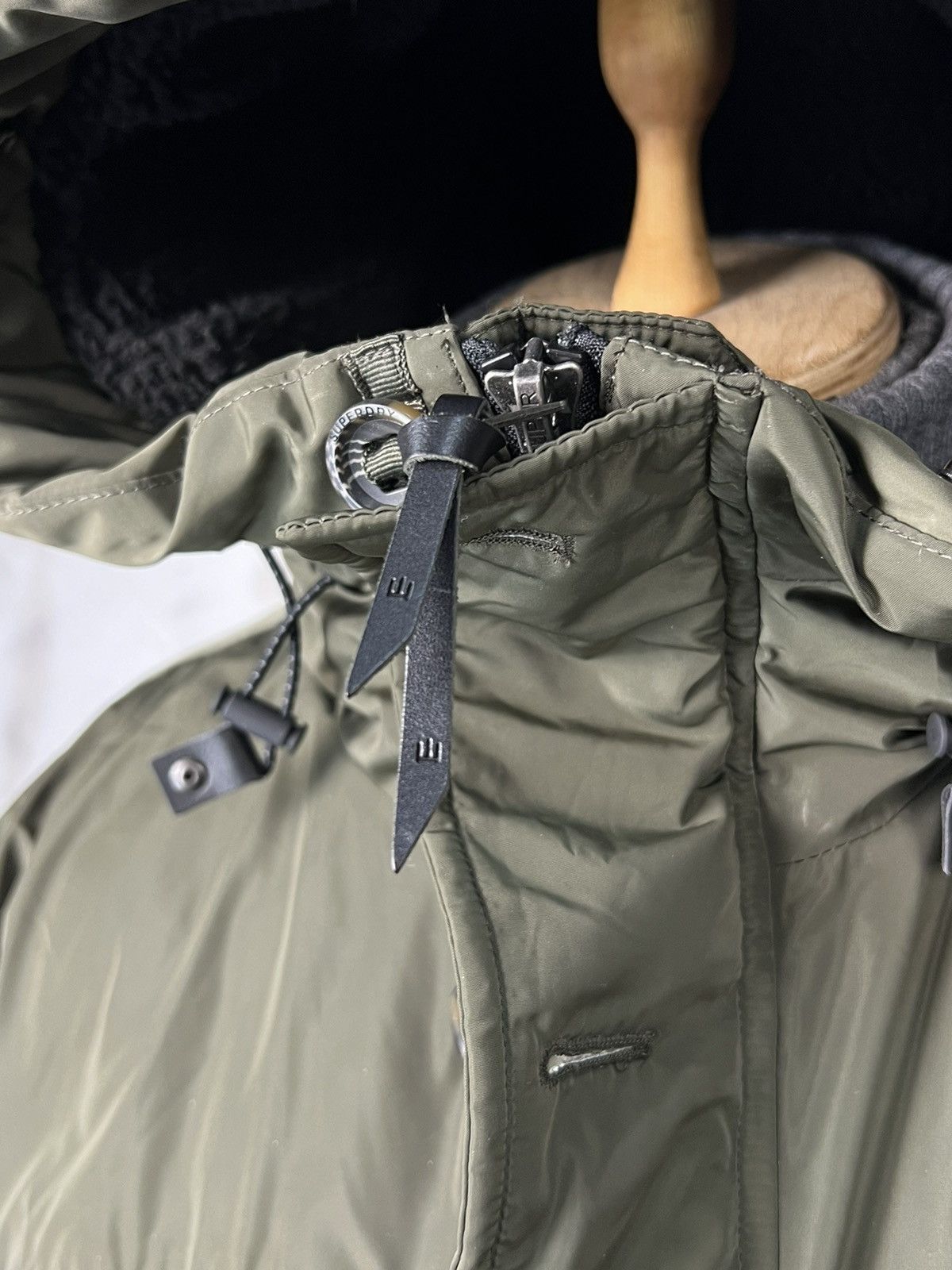 Superdry Vintage Superdry Hooded Bomber Down Jacket Size XXL - XXXL Size US XXL / EU 58 / 5 - 8 Thumbnail