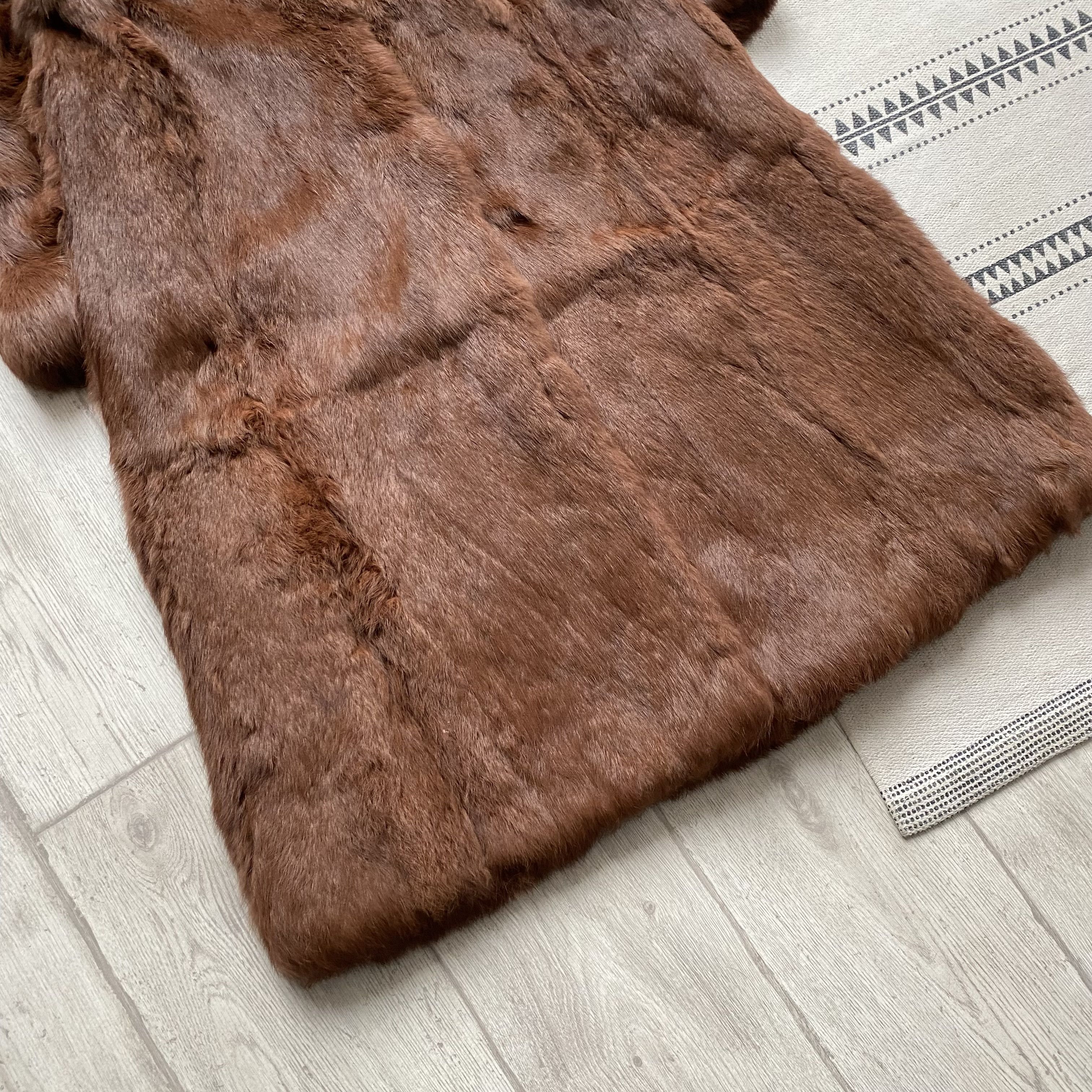 Vintage 80’s Vintage Oldmoney Real Fur Mink Coat Luxury Designer Size S / US 4 / IT 40 - 13 Thumbnail