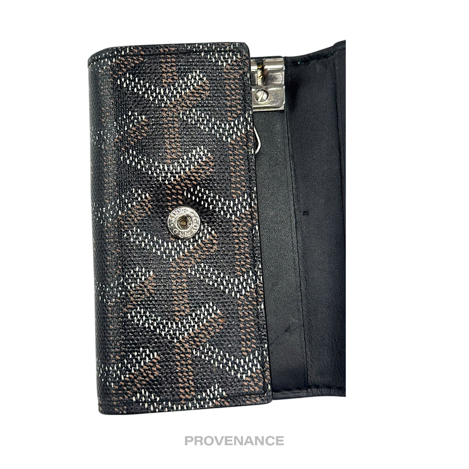 Goyard 🔴 Goyard 6 Key Case Wallet - Black Goyardine Size ONE SIZE - 6 Thumbnail