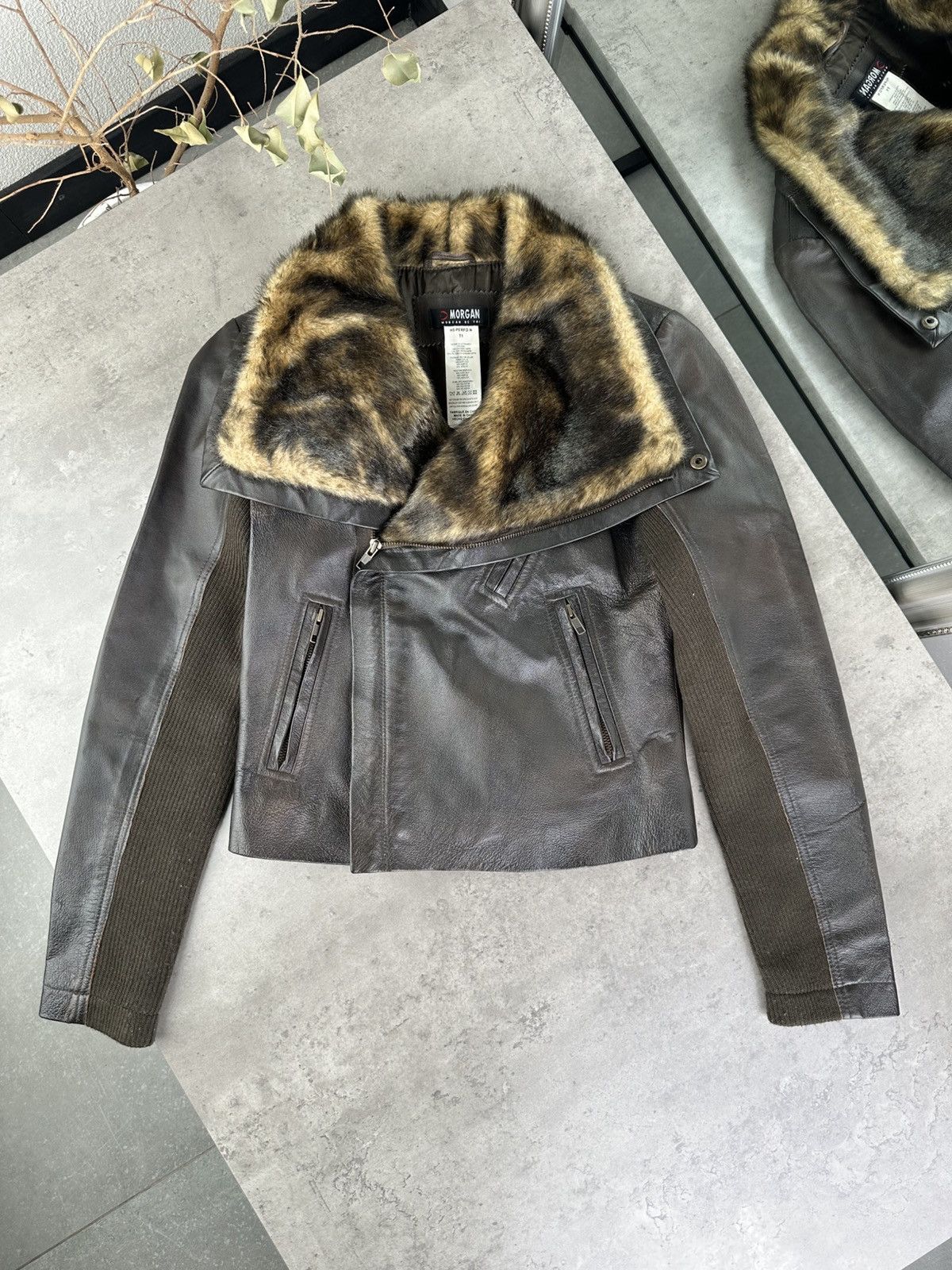 Morgan De Toi Morgan de Toi Leather Jacket Size S / US 4 / IT 40 - 1 Thumbnail