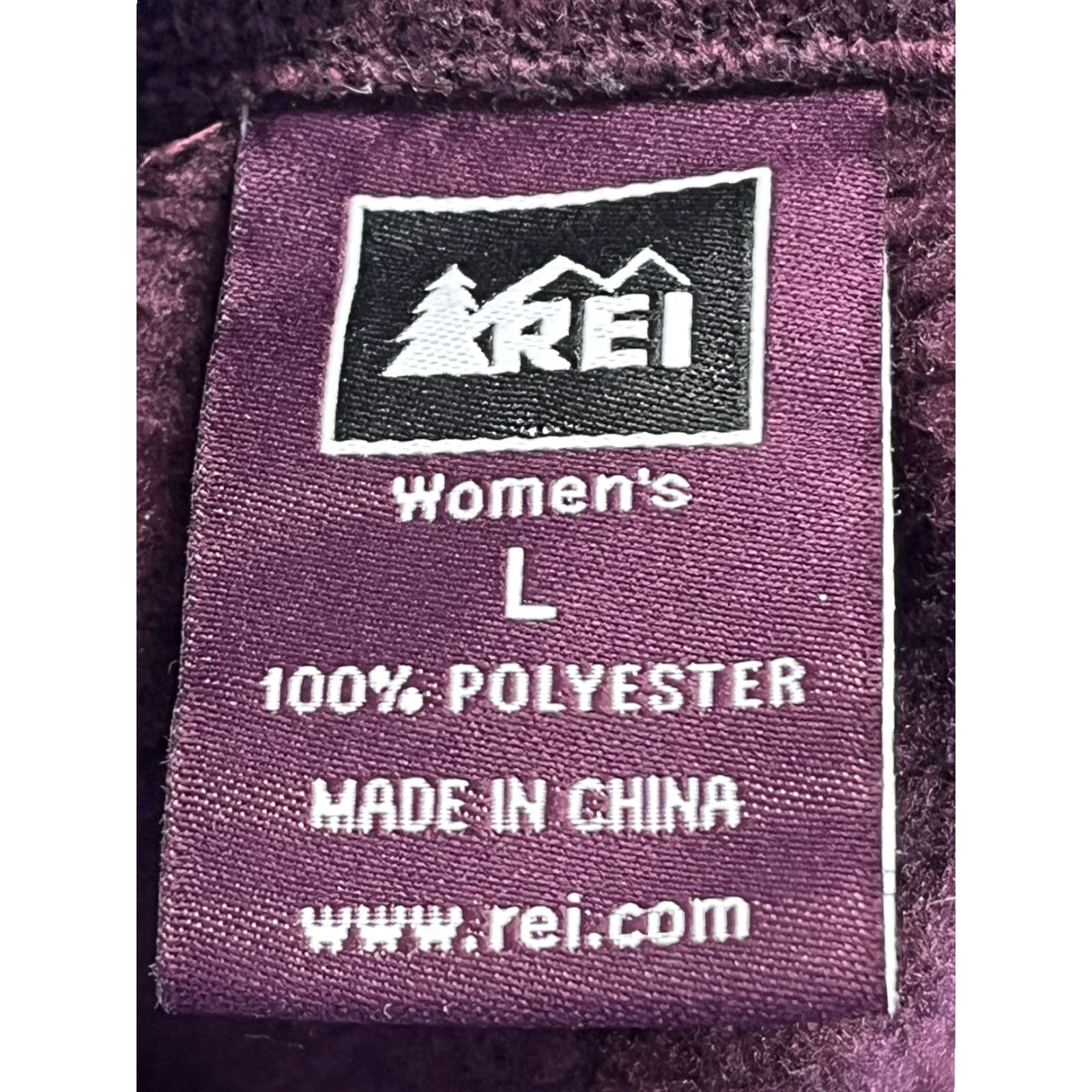Vintage REI Knit Pullover Striped Sweater Jacket Sz Large Womens Pockets Striped Purple Size L / US 10 / IT 46 - 7 Thumbnail