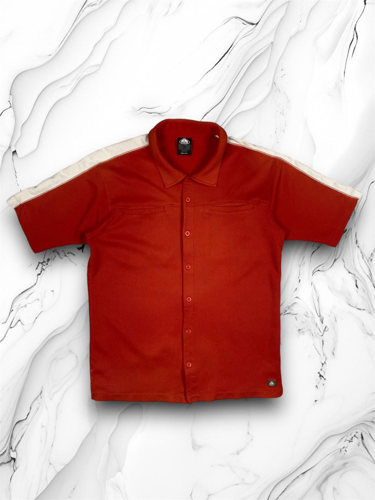 Nike ACG Vintage Nike ACG Drill Outdoor Life Tee Polo Shirt Size US M / EU 48-50 / 2 - 1 Thumbnail