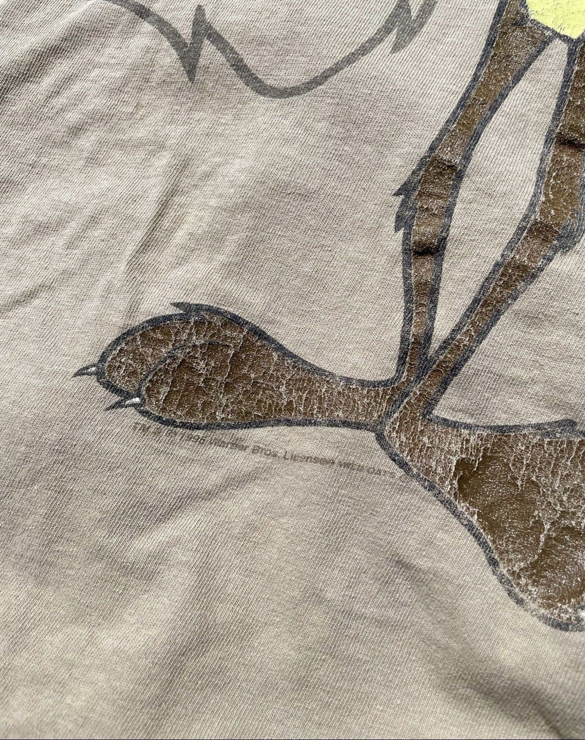Cartoon Network × Vintage Vintage 90s Looney Tunes Wile E Coyote Shirt Size Large Size US L / EU 52-54 / 3 - 4 Thumbnail