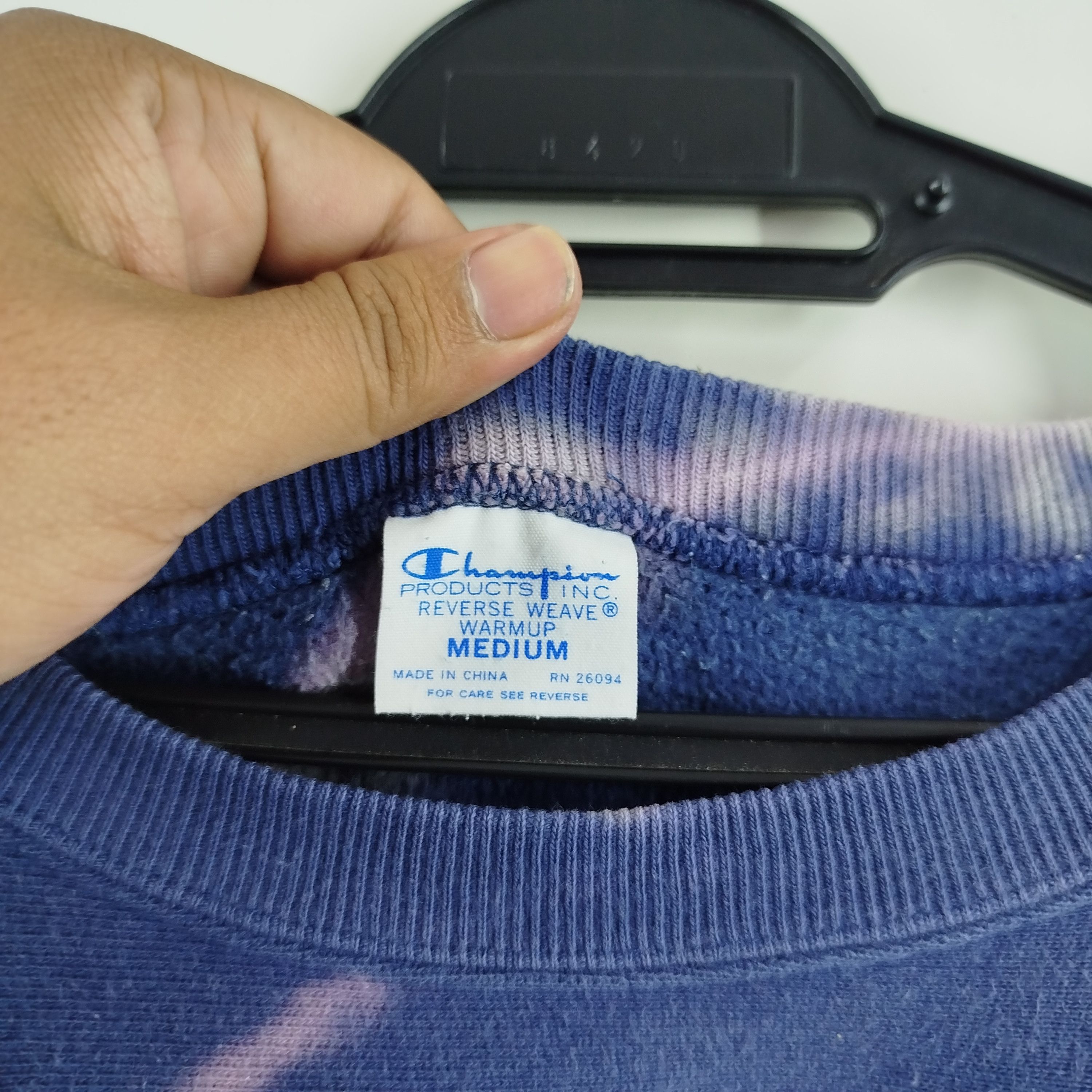 Champion Champion Reverse Weave Williams Burg Big Logo Tye Dye Custom Size US M / EU 48-50 / 2 - 3 Thumbnail