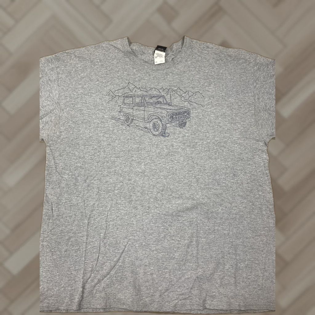Fruit Of The Loom VINTAGE Fruit Of The Loom Fifth Sun Off Roading Truck T-Shirt 2XL Mens Black Crew Neck Short Sleeve Size US XXL / EU 58 / 5 - 1 Thumbnail