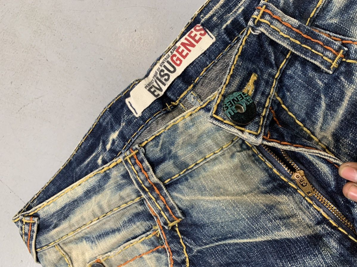 Japanese Brand Vintage Evisu inspired denim Size US 34 / EU 50 - 5 Thumbnail