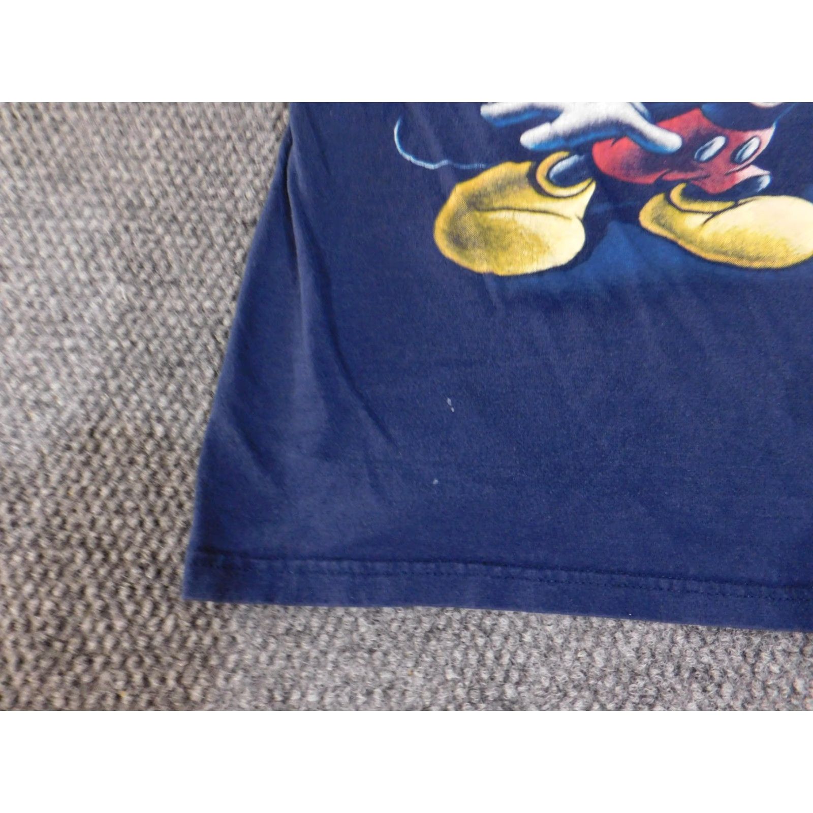 Disney VINTAGE Mickey Mouse Shirt Mens Large Blue Orlando Florida Disney 90s Tee Graphic Print Size US L / EU 52-54 / 3 - 4 Thumbnail
