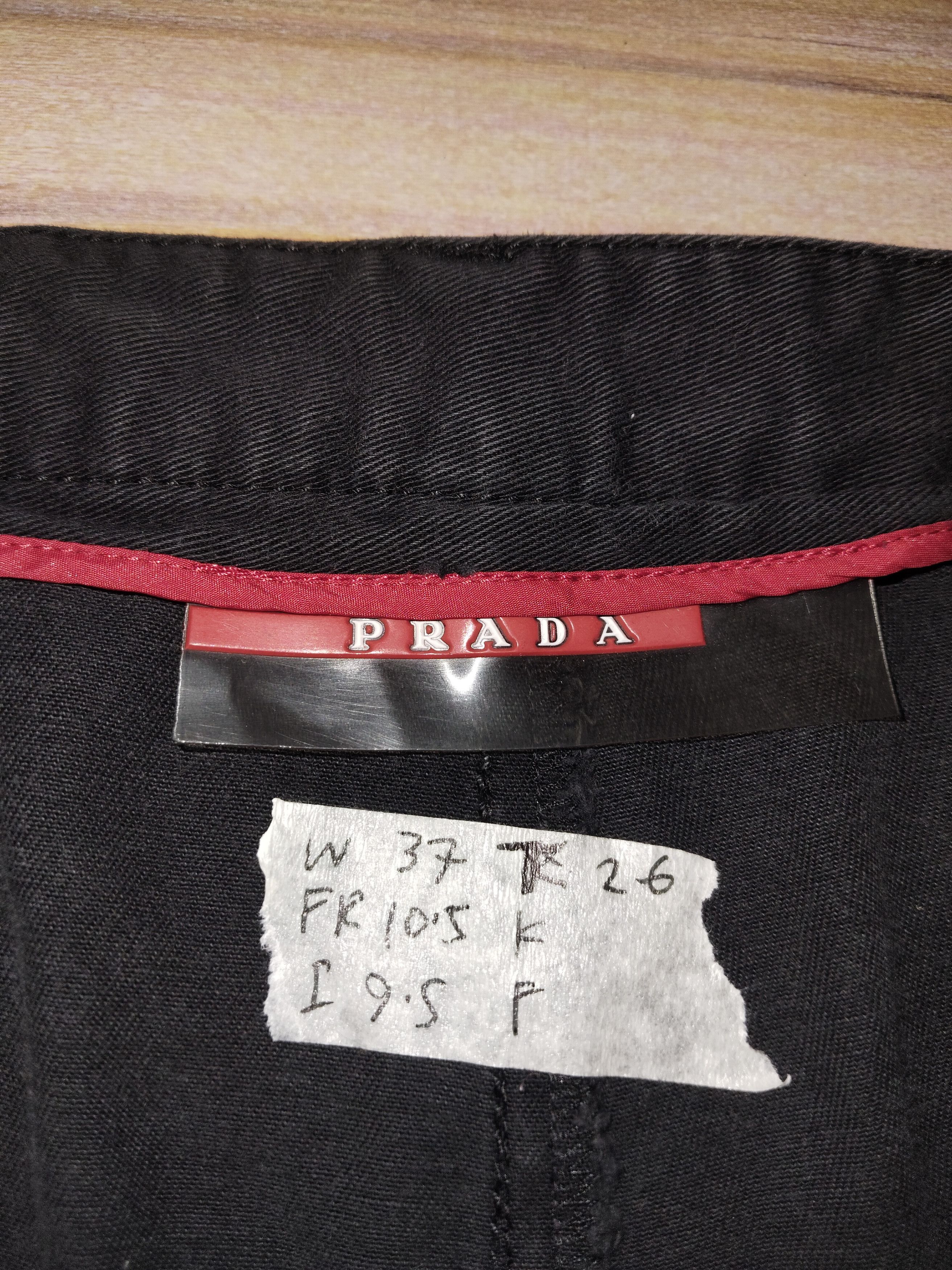 Prada PRADA Black Short Size US 37 - 10 Thumbnail