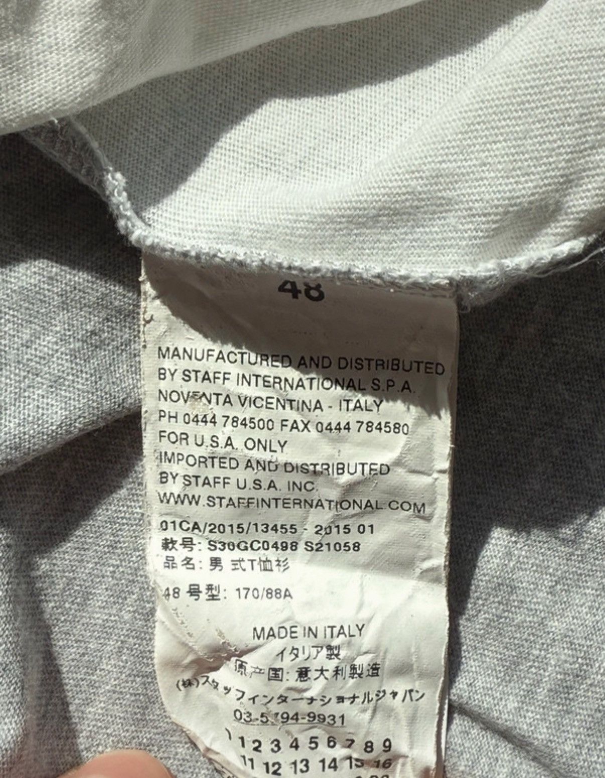 Maison Margiela Maison Margiela Tshirt Size US M / EU 48-50 / 2 - 4 Thumbnail