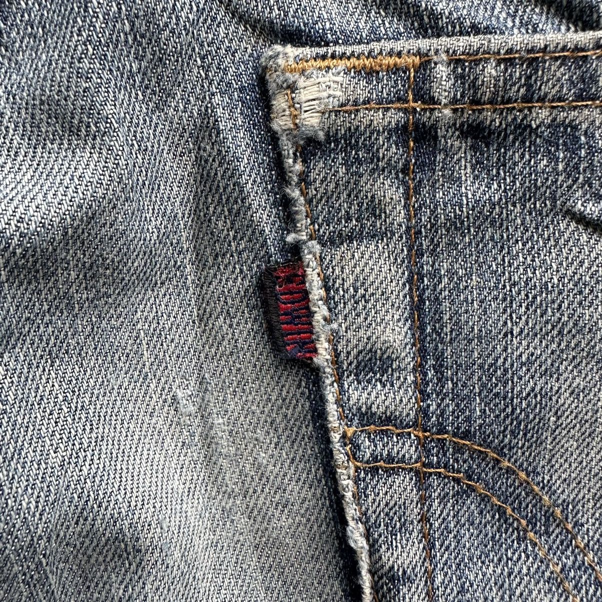 Japanese Brand W30 Vintage Edwin 503 Faded Distressed Denim Jean Pant Size US 30 / EU 46 - 16 Thumbnail