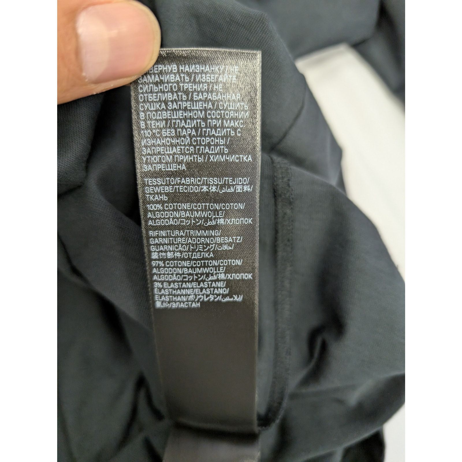 Balenciaga o1rshd1 Need for Speed Long Sleeve Large Fit T-Shirt Black Size US M / EU 48-50 / 2 - 19 Thumbnail