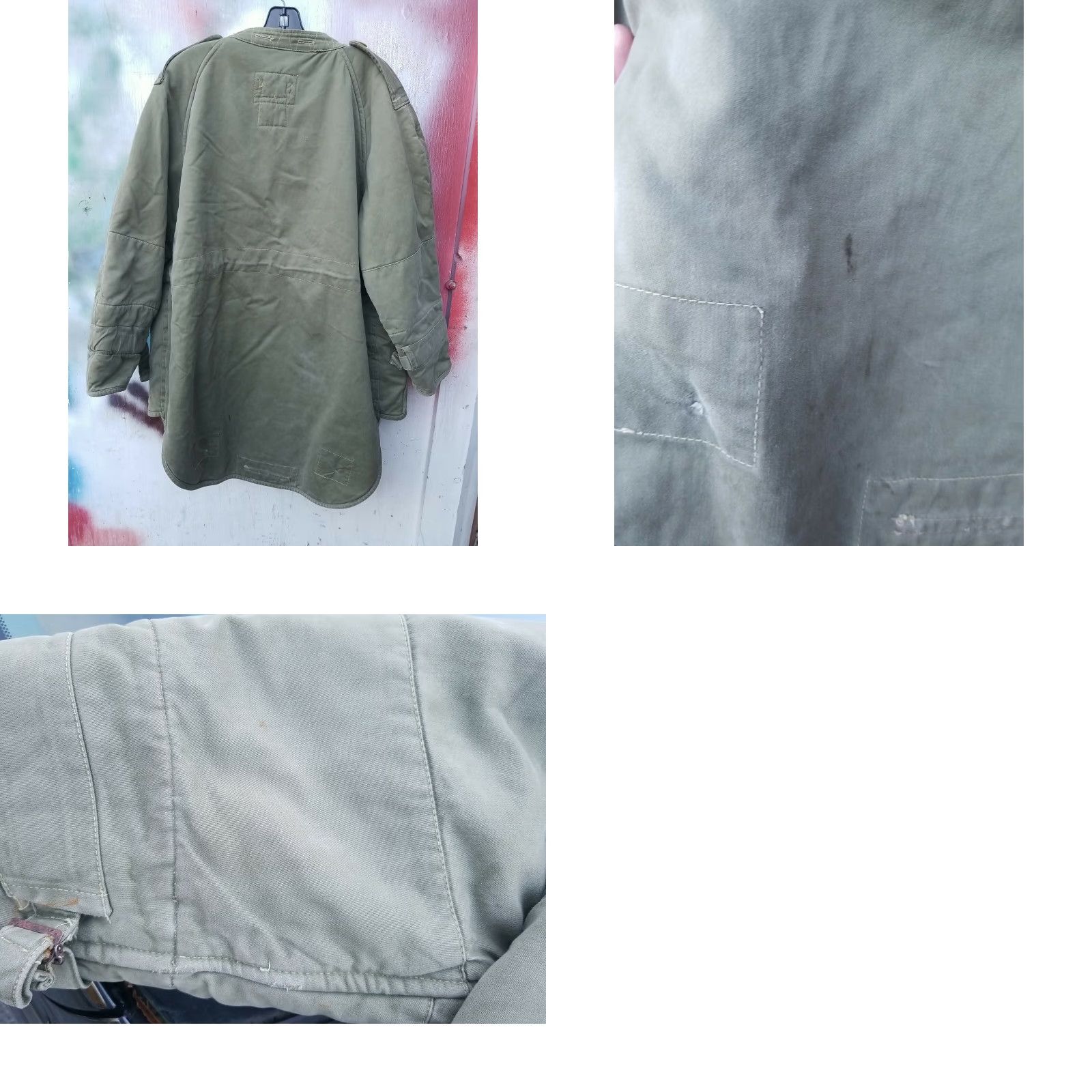 Vintage VINTAGE BRITISH MILITARY Parka Coat Men 1953 Green Size 3 Chest 26 Length 36 Winter Army Zipper Snap Closure Jacket Size US S / EU 44-46 / 1 - 8 Thumbnail