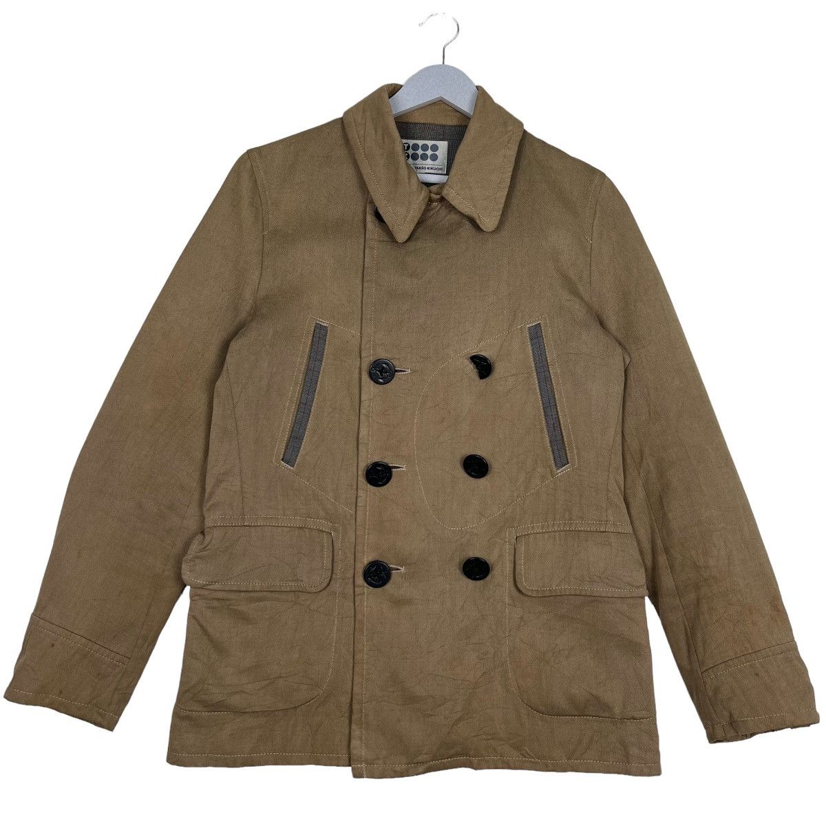 Takeo Kikuchi 🔥 TAKEO KIKUCHI NAVY JACKET Size US S / EU 44-46 / 1 - 1 Thumbnail