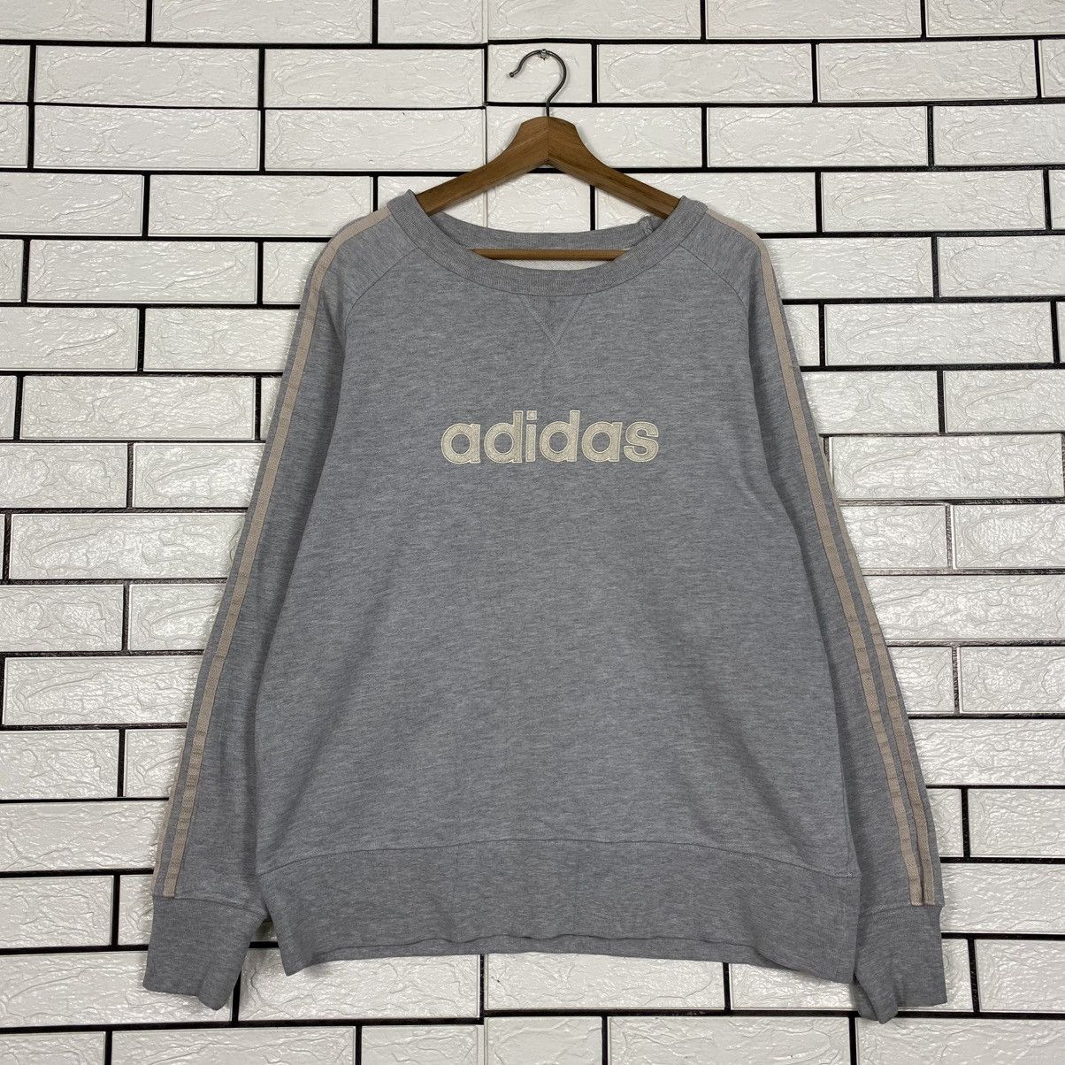 Adidas Full set sweathsirt and jogger pants adidas big logo Size US M / EU 48-50 / 2 - 4 Thumbnail