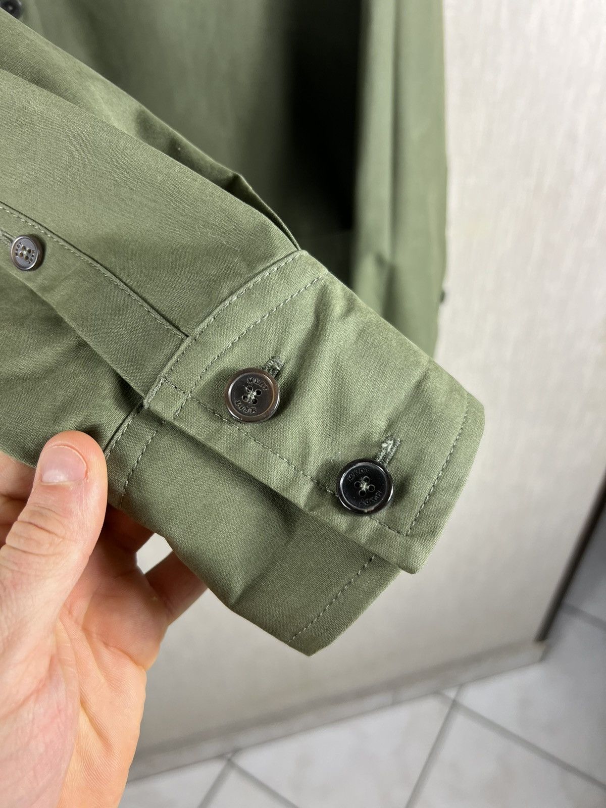 Acne Studios Mark Kenly Domino Tan sandra over shirt jacket multipocket Size XS / US 0-2 / IT 36-38 - 14 Thumbnail