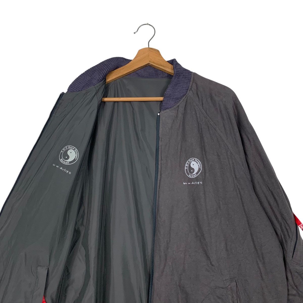 Other T&C SURF Designs Hawaii Reversible Bomber Jacket #2382-C107 Size US L / EU 52-54 / 3 - 12 Thumbnail
