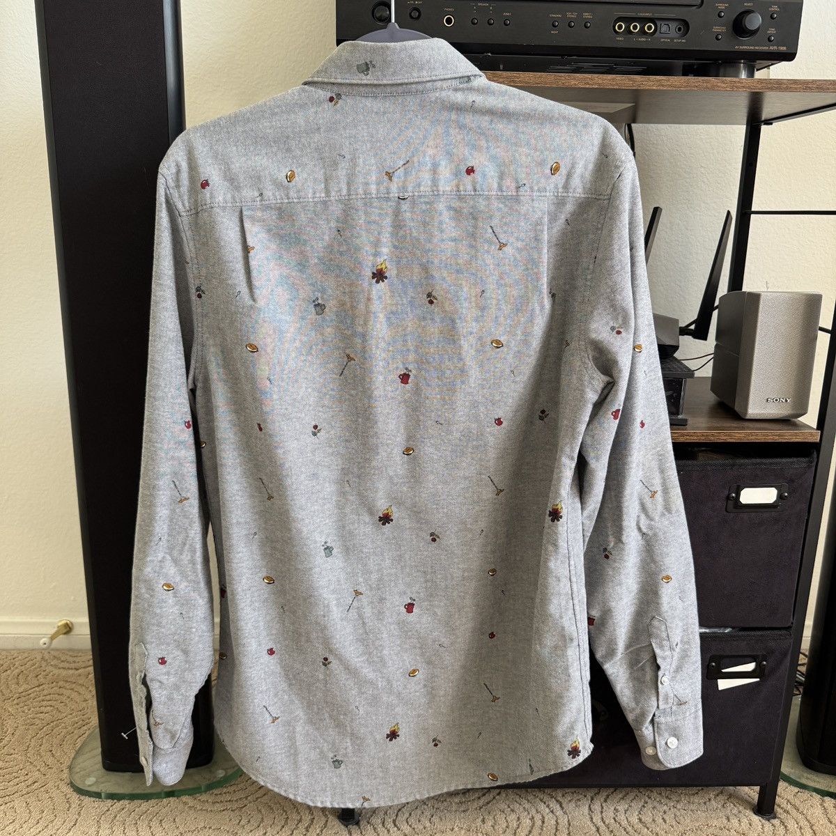Original Penguin PENGUIN Mens Heritage Slim Fit denim long sleeve Shirt S Size US S / EU 44-46 / 1 - 4 Thumbnail