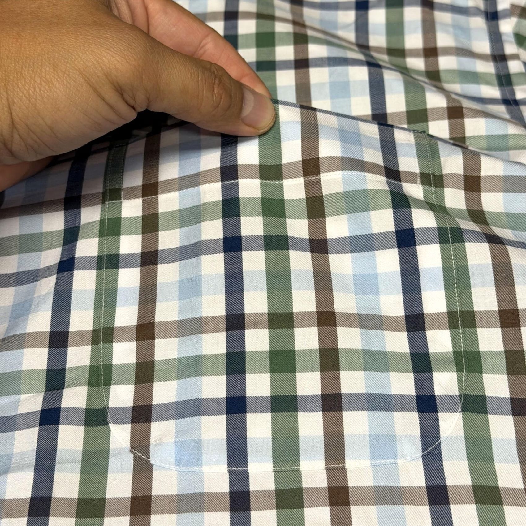 Peter Millar Peter Millar Shirt Mens Large Multicolor Plaid Cotton Button Up Long Sleeve Size US L / EU 52-54 / 3 - 3 Thumbnail