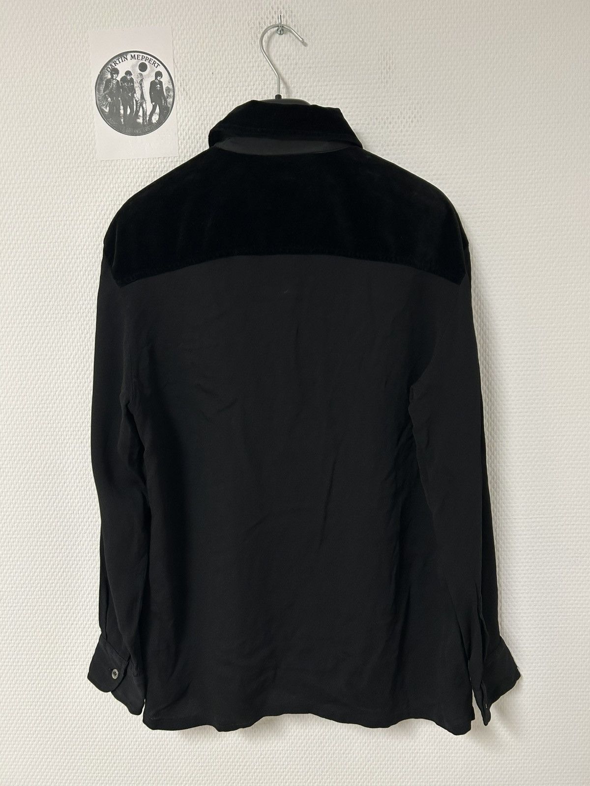 Jean Paul Gaultier 1990s Velvet Western Shirt Size US S / EU 44-46 / 1 - 2 Thumbnail