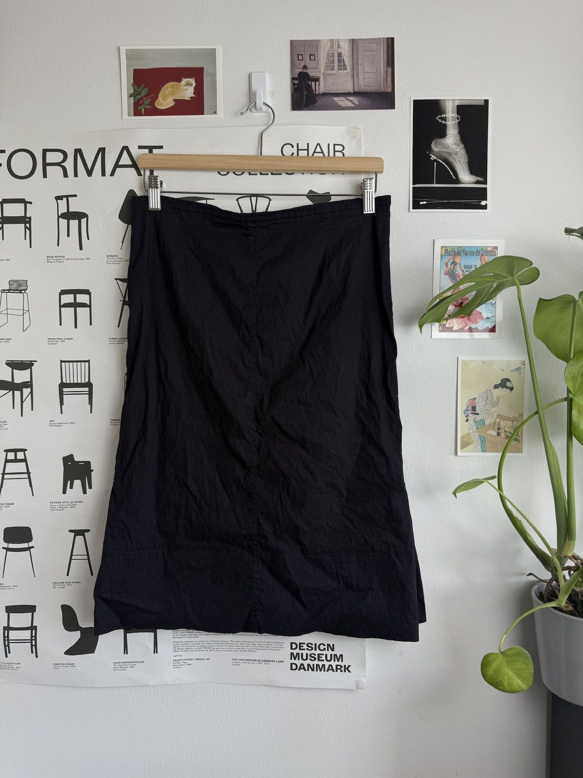 Marc Jacobs × Vintage Vintage y2k Marc Jacobs purple linen skirt archive avantgarde Size 26" / US 2 / IT 38 - 2 Thumbnail