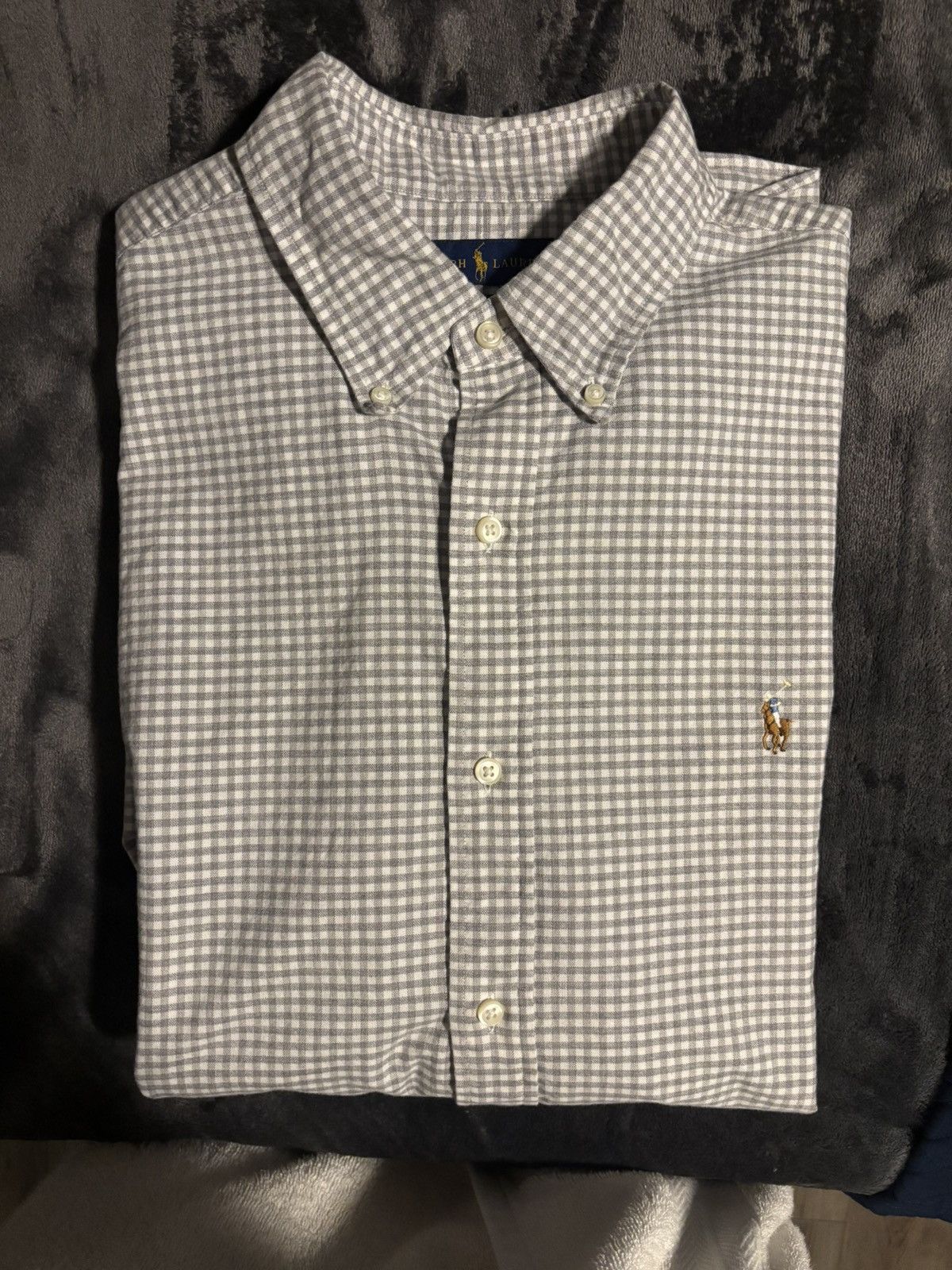Polo Ralph Lauren Polo Gingham OCB Size US XL / EU 56 / 4 - 5 Thumbnail