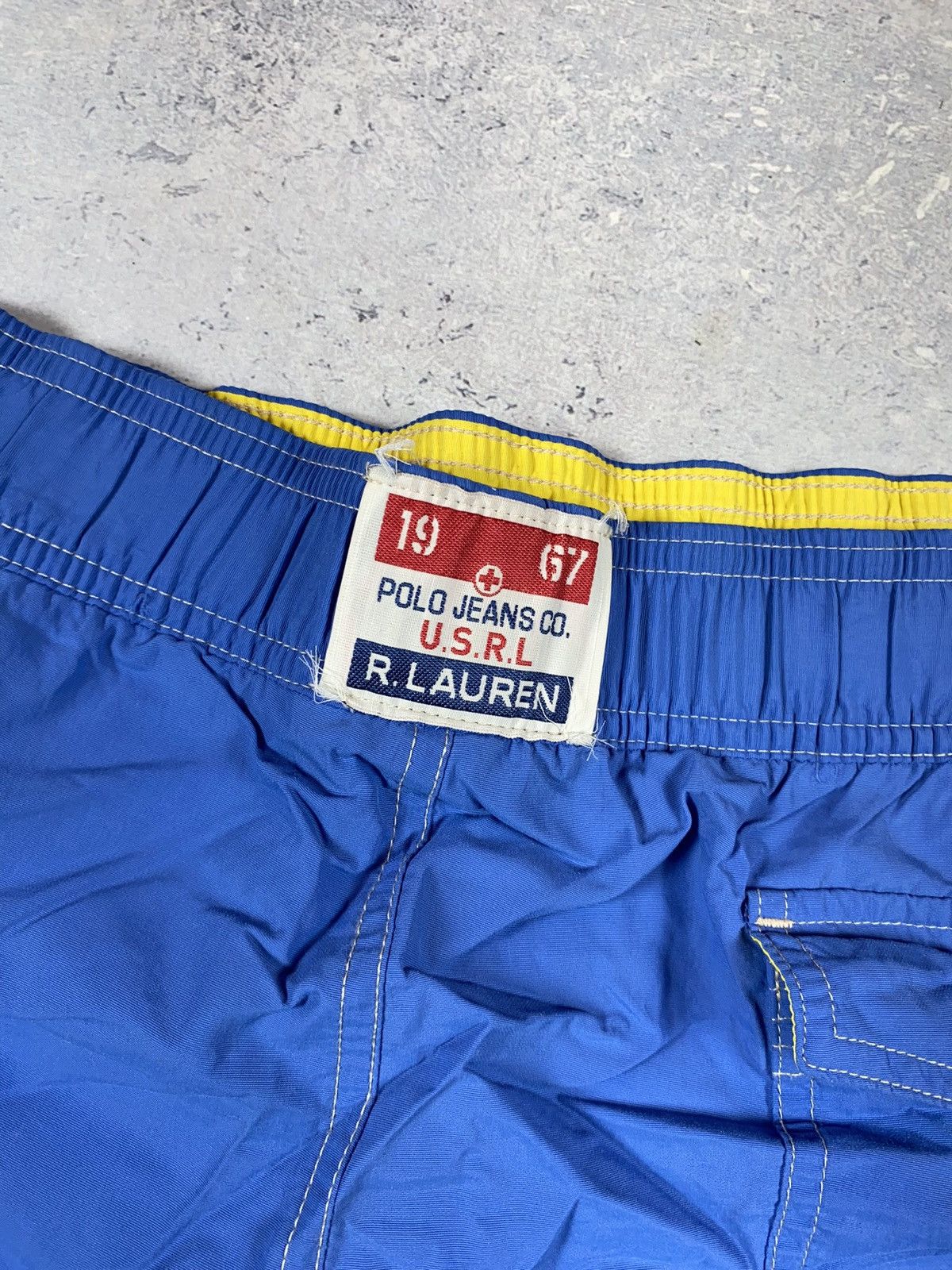 Lauren Ralph Lauren × Polo Ralph Lauren × Vintage Vintage Polo Jeans Company Men’s Swimming Shorts Size XL Size US 36 / EU 52 - 7 Thumbnail