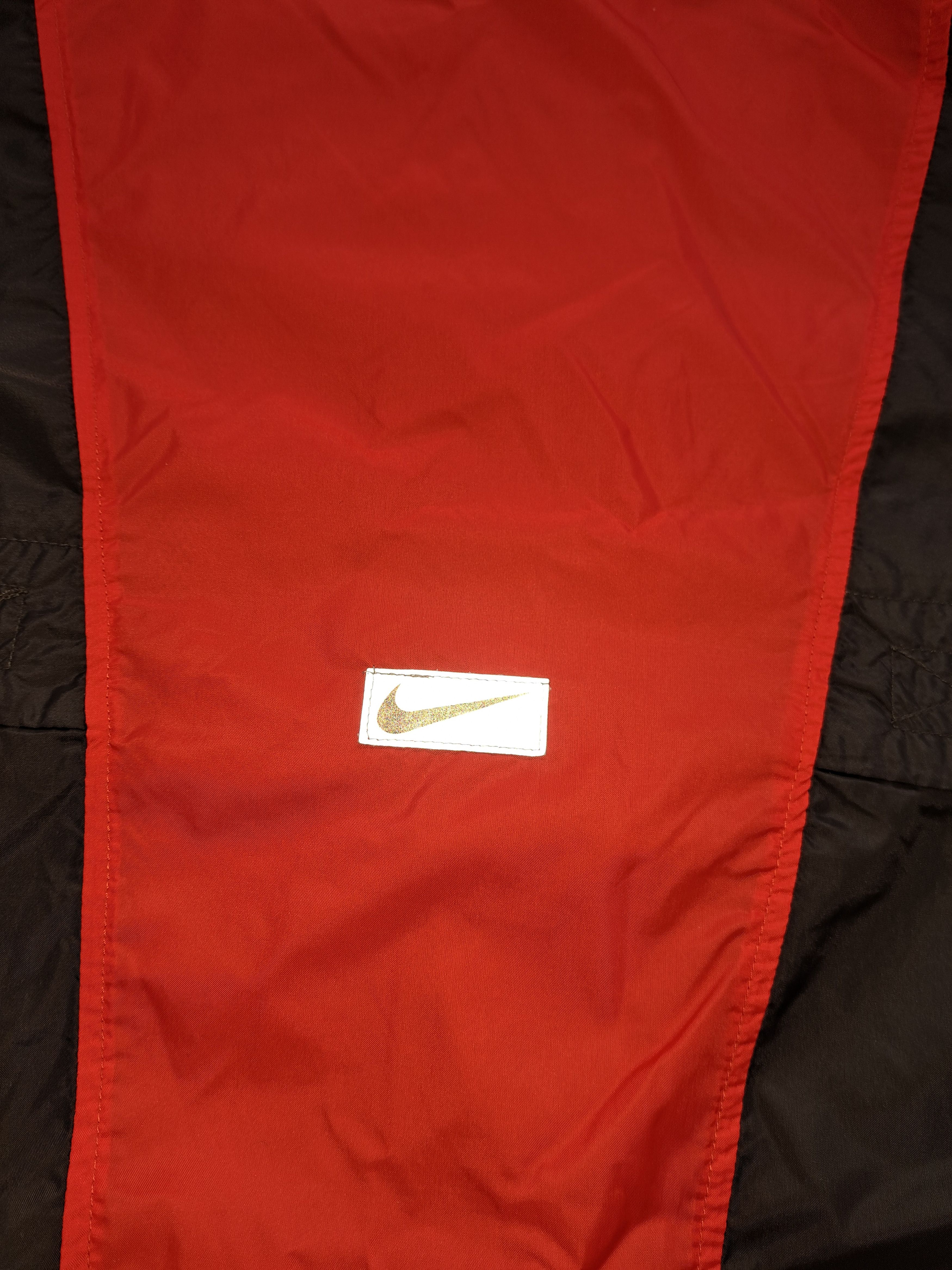 Nike VTG 90s Nike Reflective Nylon Track Suit Techno Rave Neon Size US XL / EU 56 / 4 - 12 Thumbnail