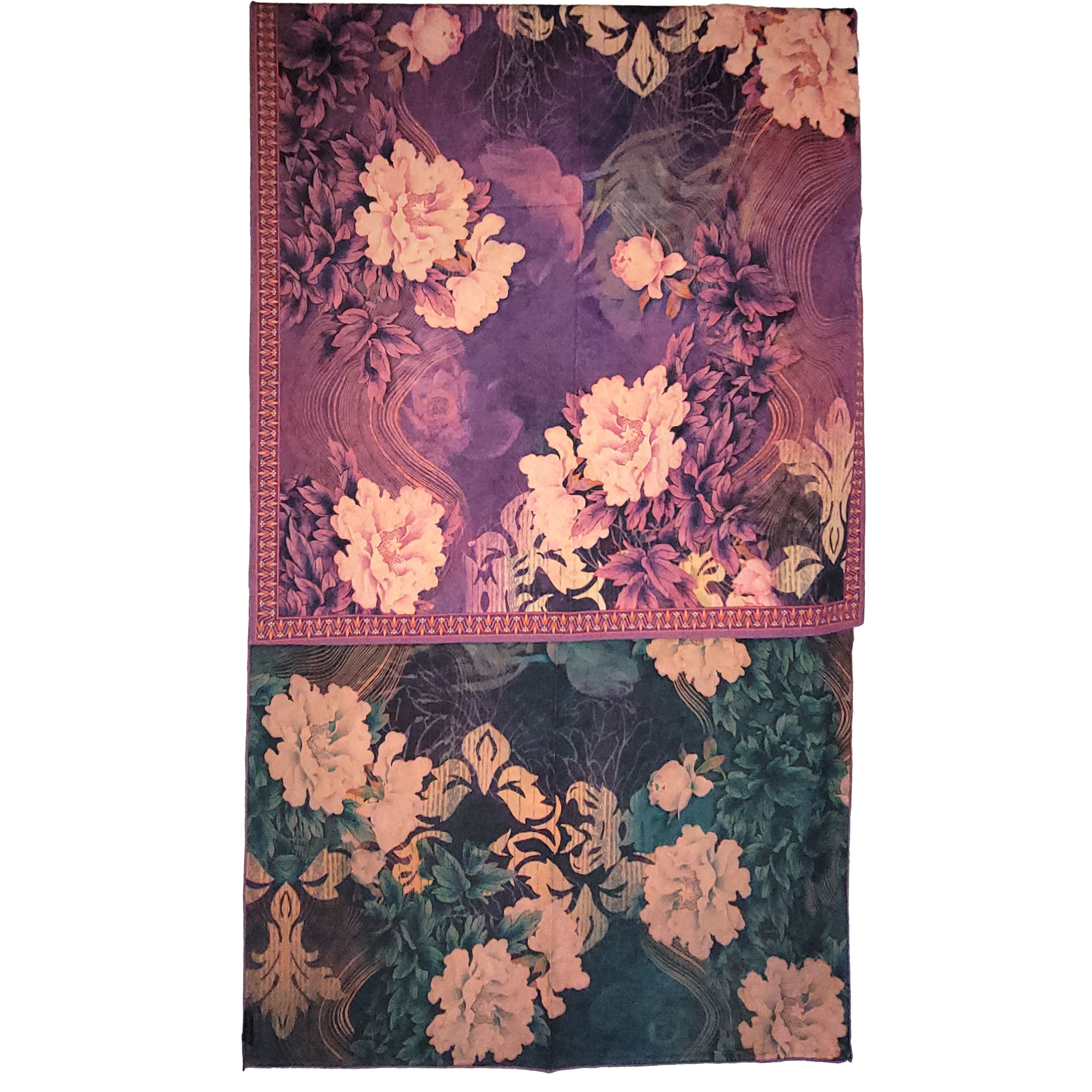 Other NWT Double-Sided Silk Scarf 27"x70" Long Rectangle Wrap 3333 Size ONE SIZE - 7 Thumbnail