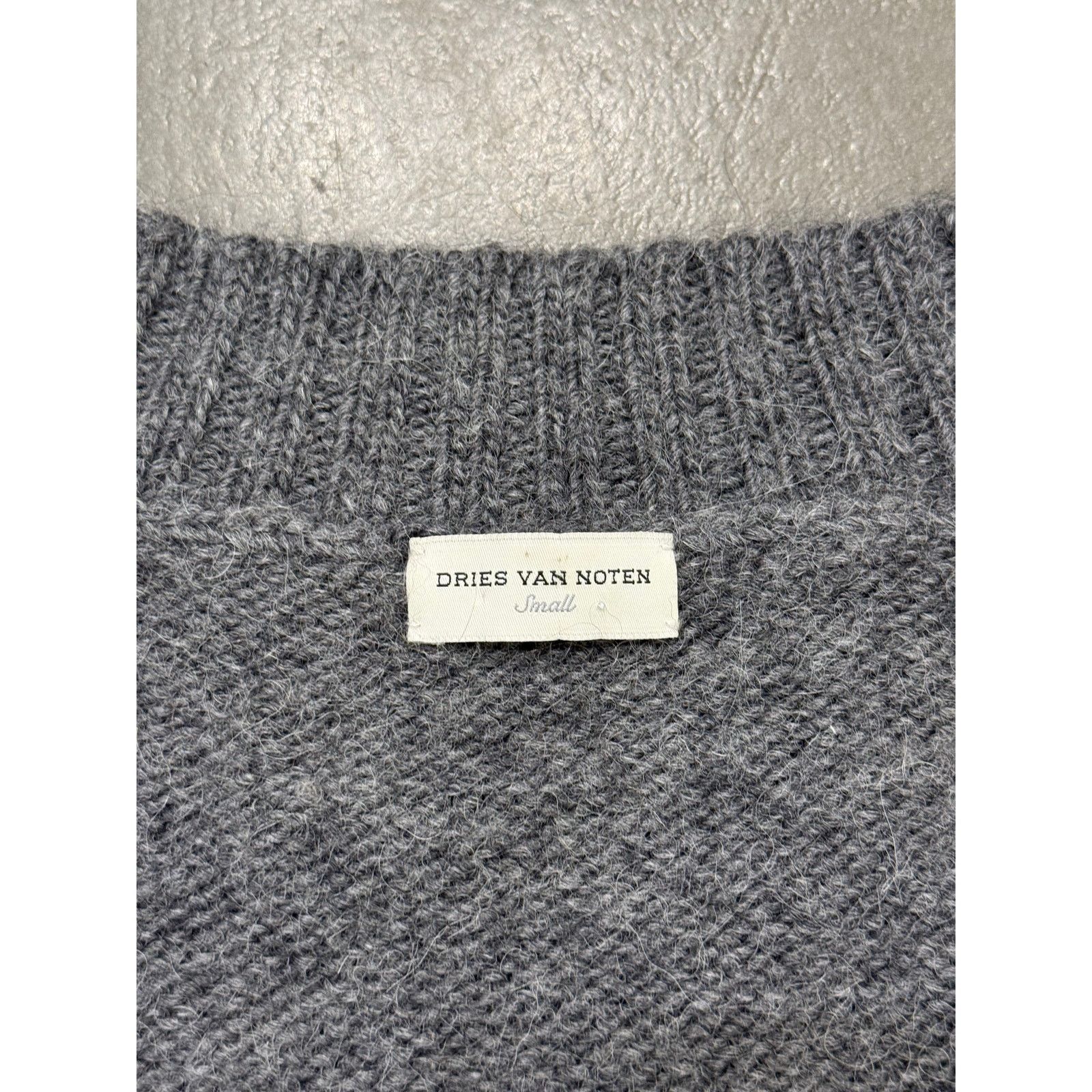 Dries Van Noten 2010s Dries Van Noten alpaca & wool knit Size S / US 4 / IT 40 - 4 Thumbnail