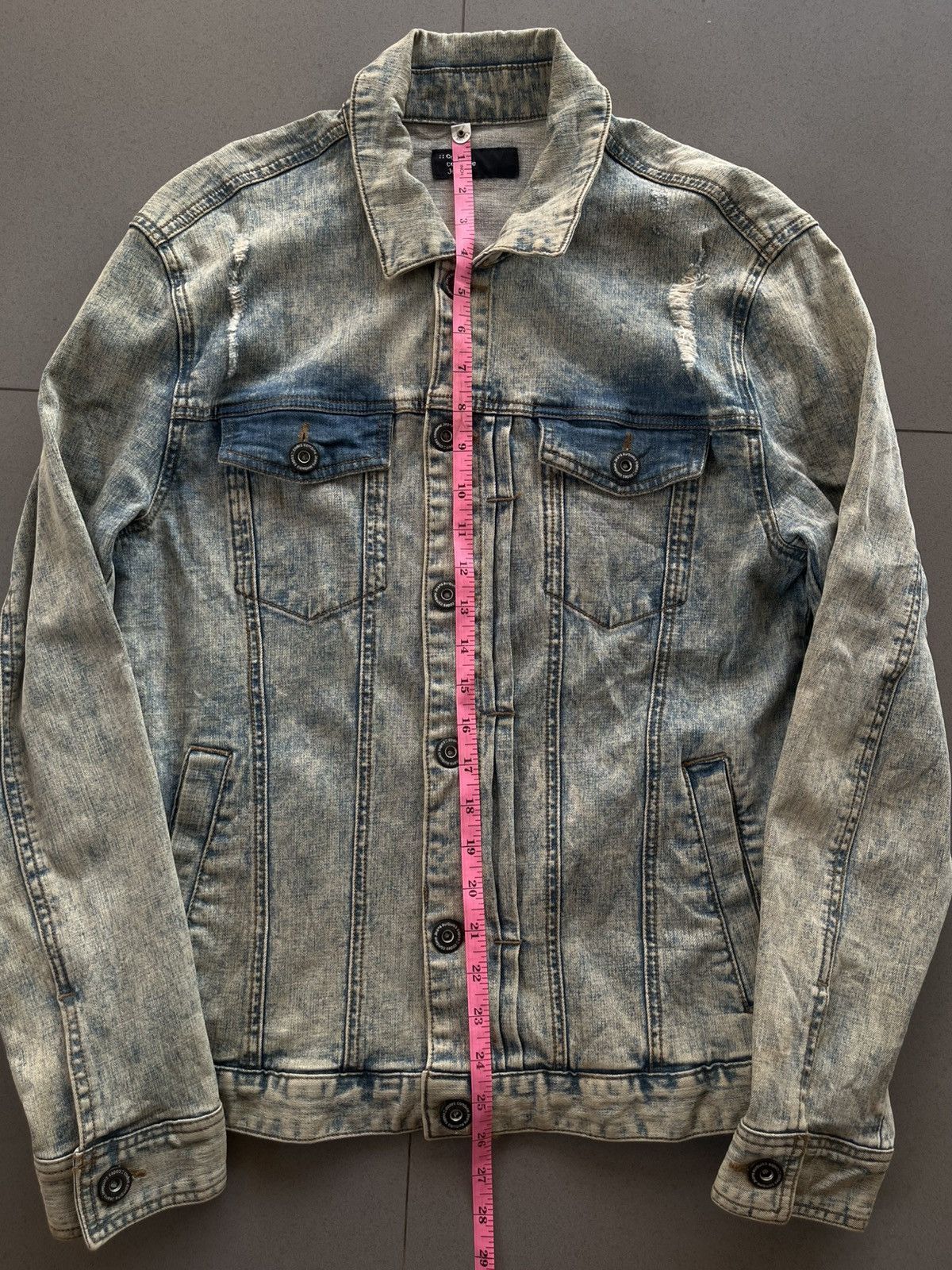 Isamu Katayama Backlash 2000’s CODES COMBINE JAPANESE DISTRESSED JEANS DENIM JACKET Size US L / EU 52-54 / 3 - 9 Thumbnail