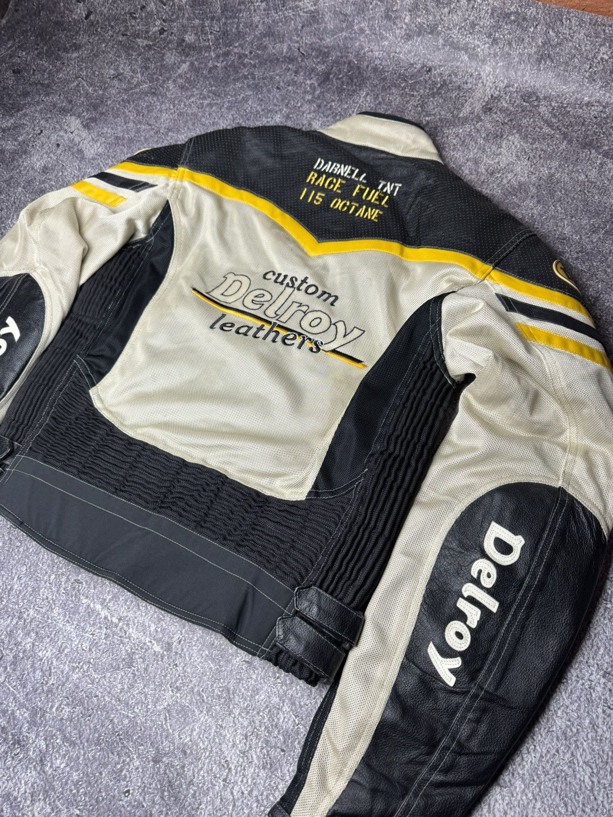 NASCAR × Vintage vintage Delroy leather nascar racing jacket Size US M / EU 48-50 / 2 - 6 Thumbnail
