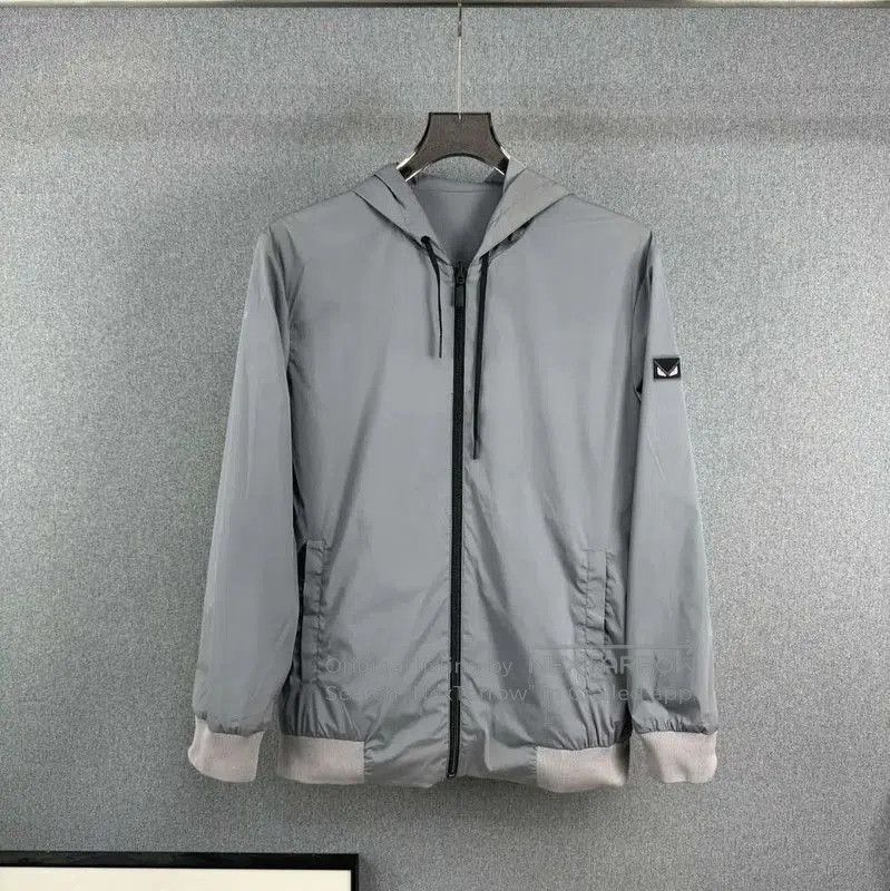 Fendi Fendi Black Men's Zip-up Jacket . Size US M / EU 48-50 / 2 - 3 Thumbnail