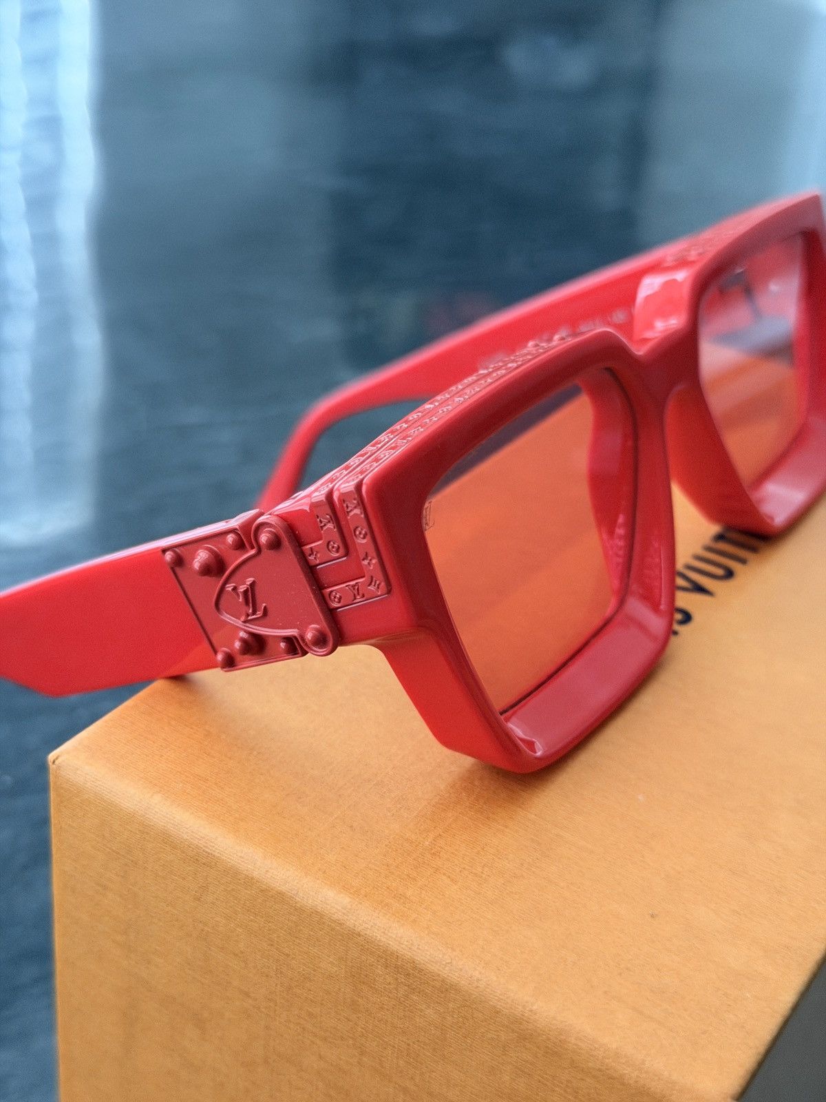 Louis Vuitton Louis Vuitton full red millionaires sunglasses E Size ONE SIZE - 1 Thumbnail