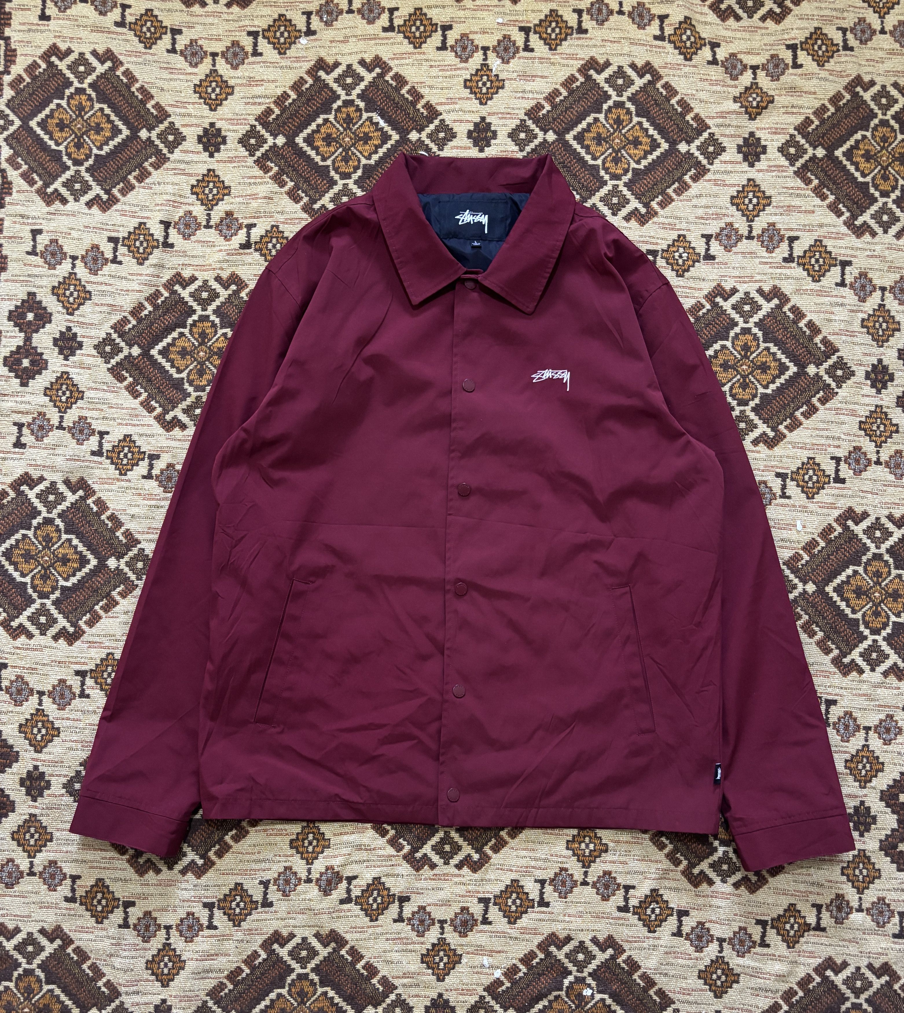 未使用 STUSSY GARAGE JACKET GABARDINE L Stüssy: Men's Garage Jacket Gabardine (Snake) | DSMNY E-SHOP